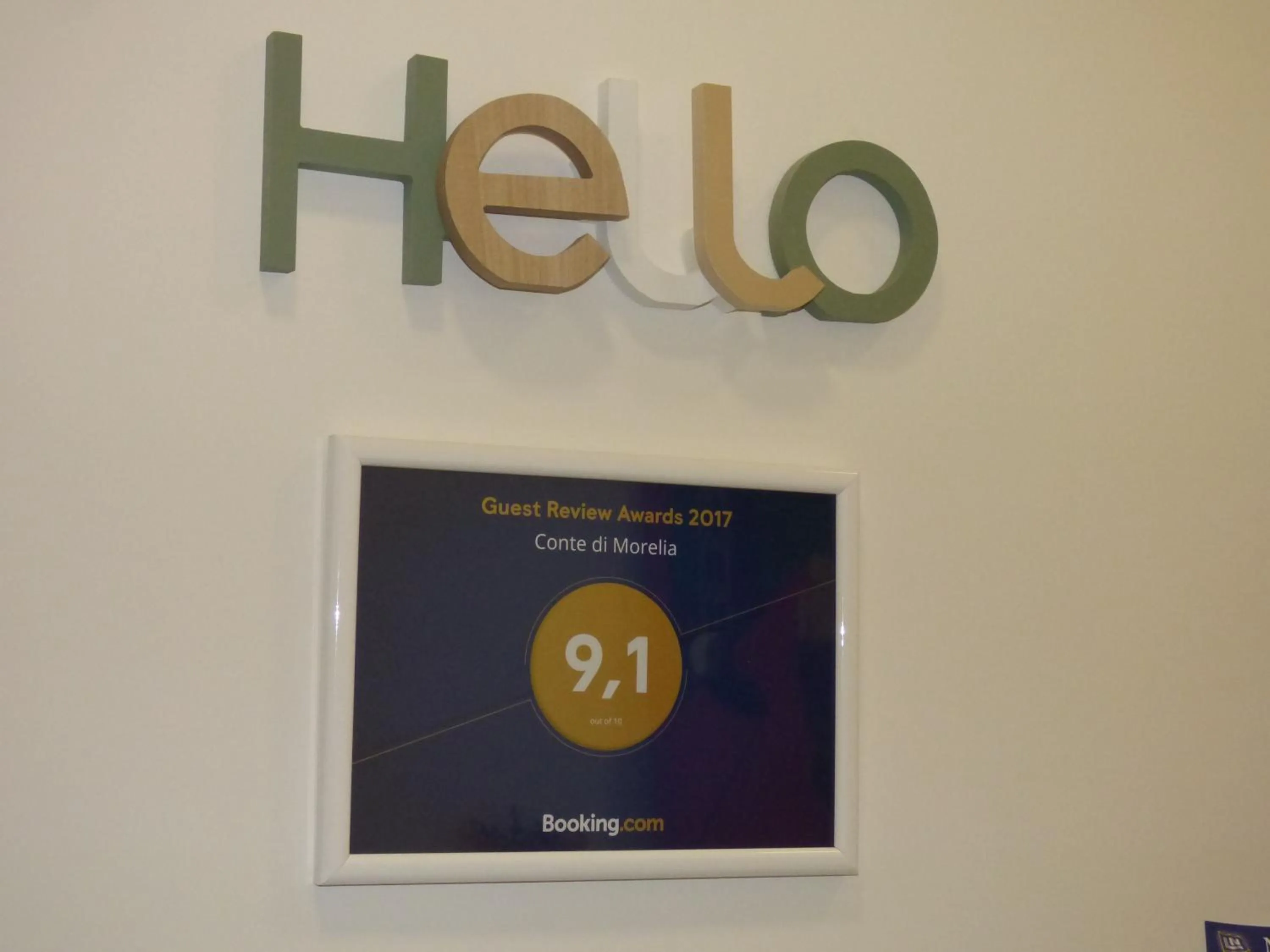 Certificate/Award in Conte di Morelia