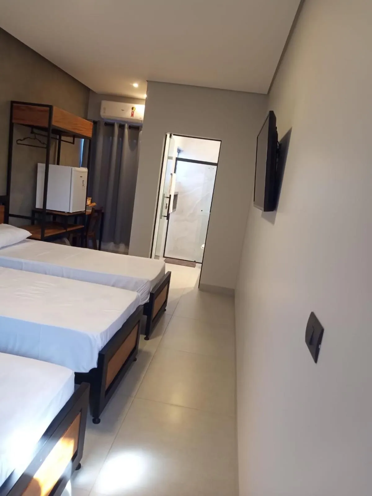 Bed in Hotel Maranhão