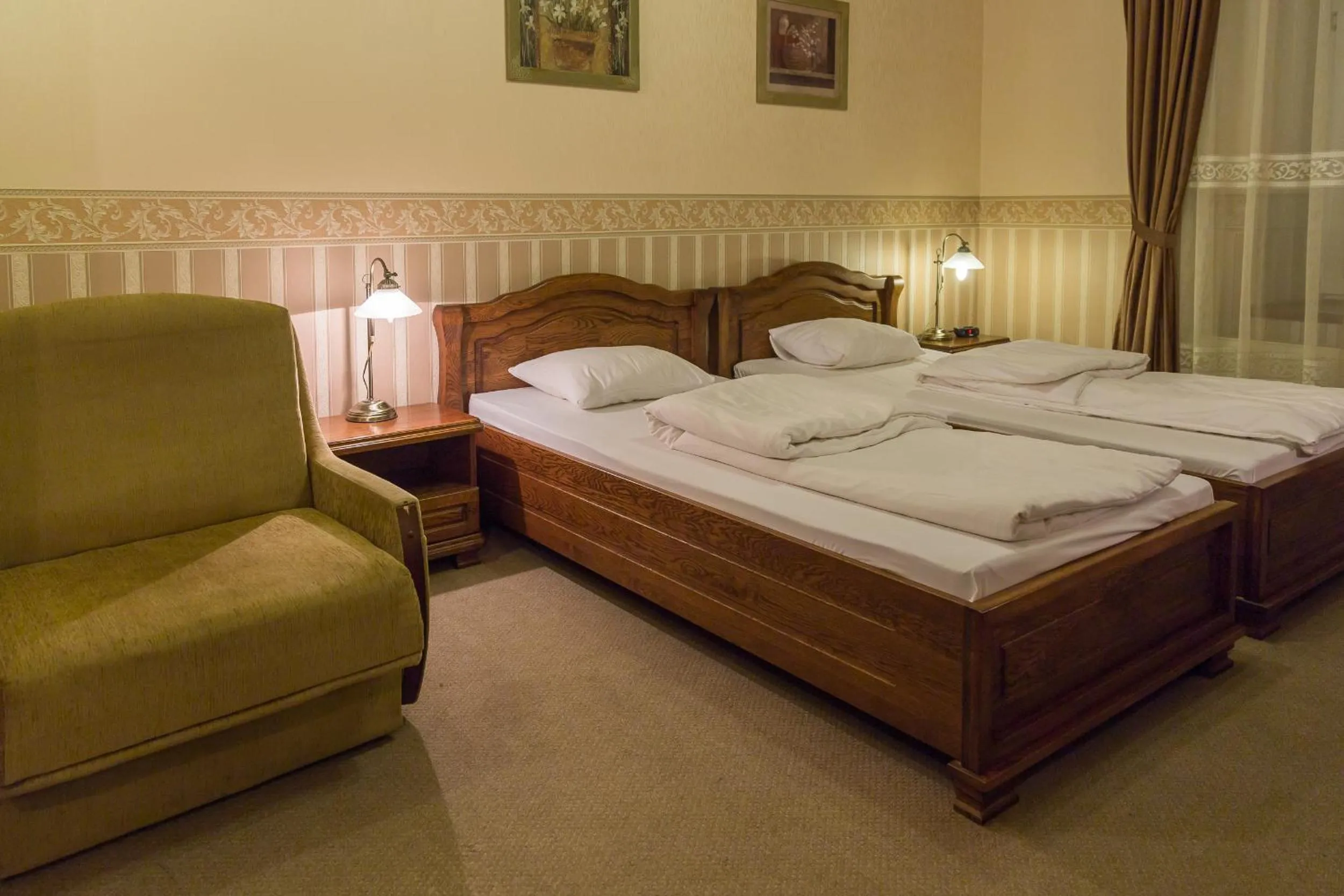 Bed in Hotel Staromiejski