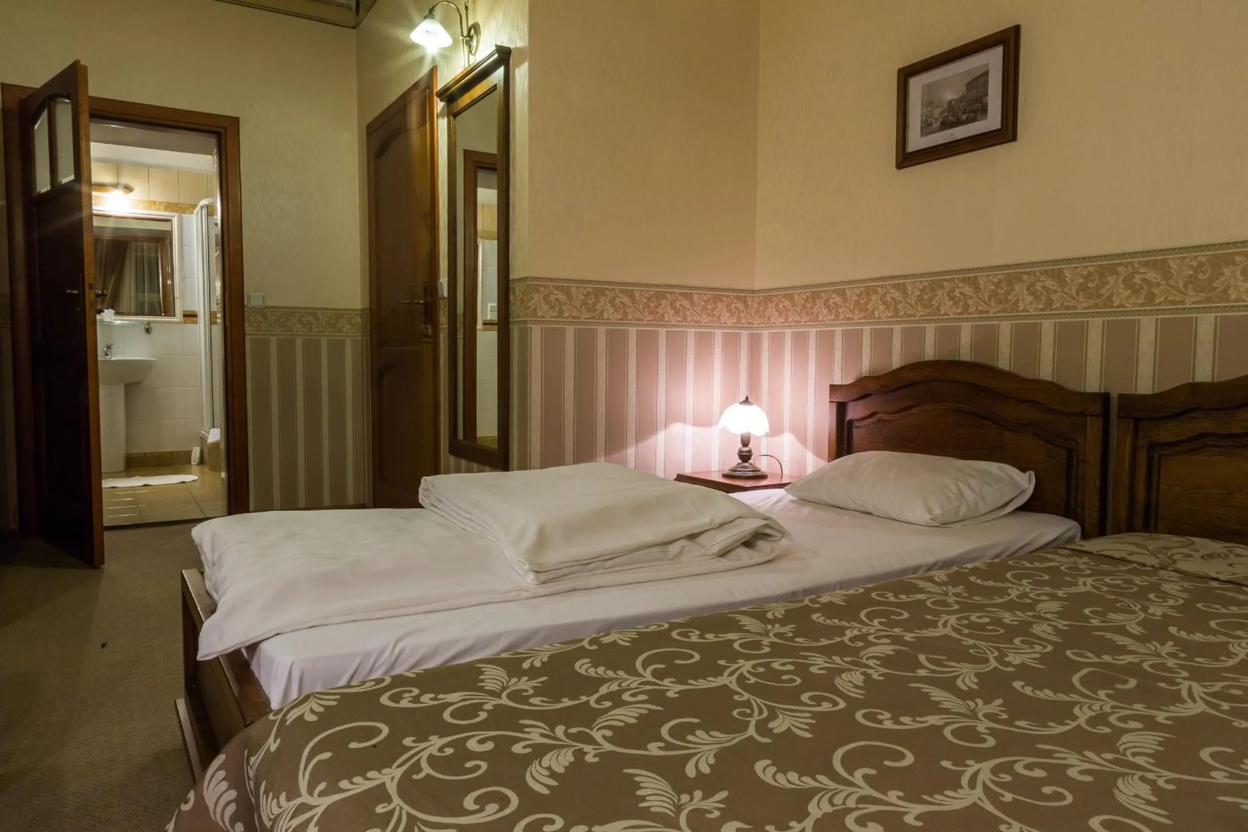 Bed in Hotel Staromiejski