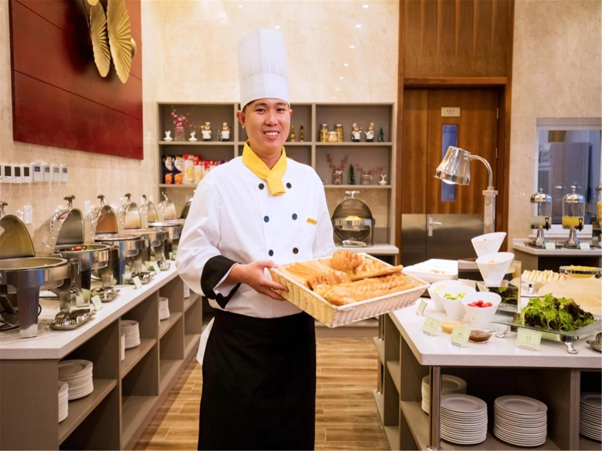 Continental breakfast in Ariva Tianjin Zhongbei Hotel & Serviced Apartment