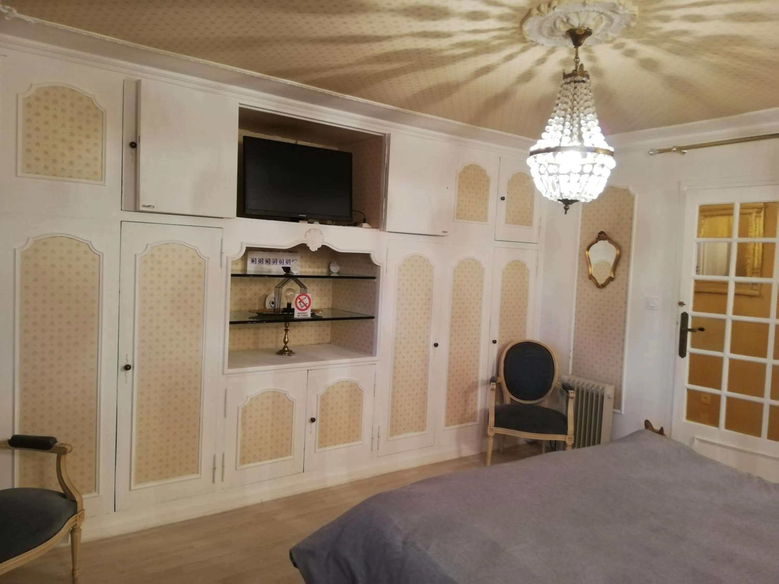 Decorative detail, Bed in Fouettara