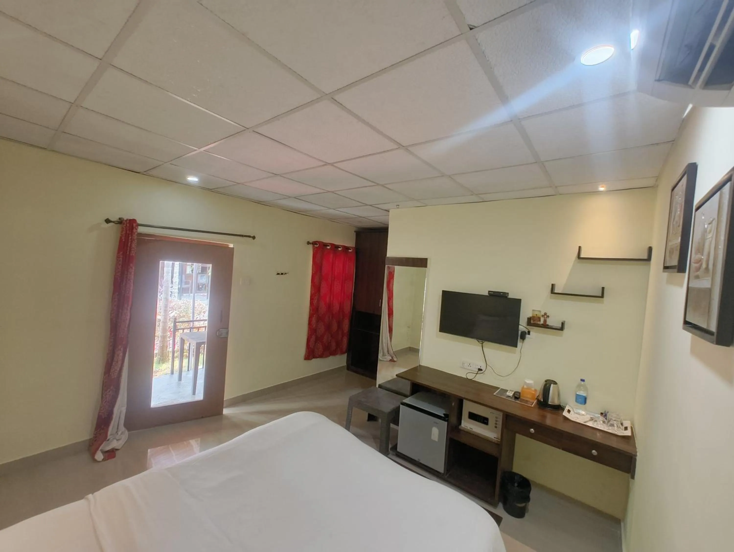 Bed in Go Green Spice & Eco Resort