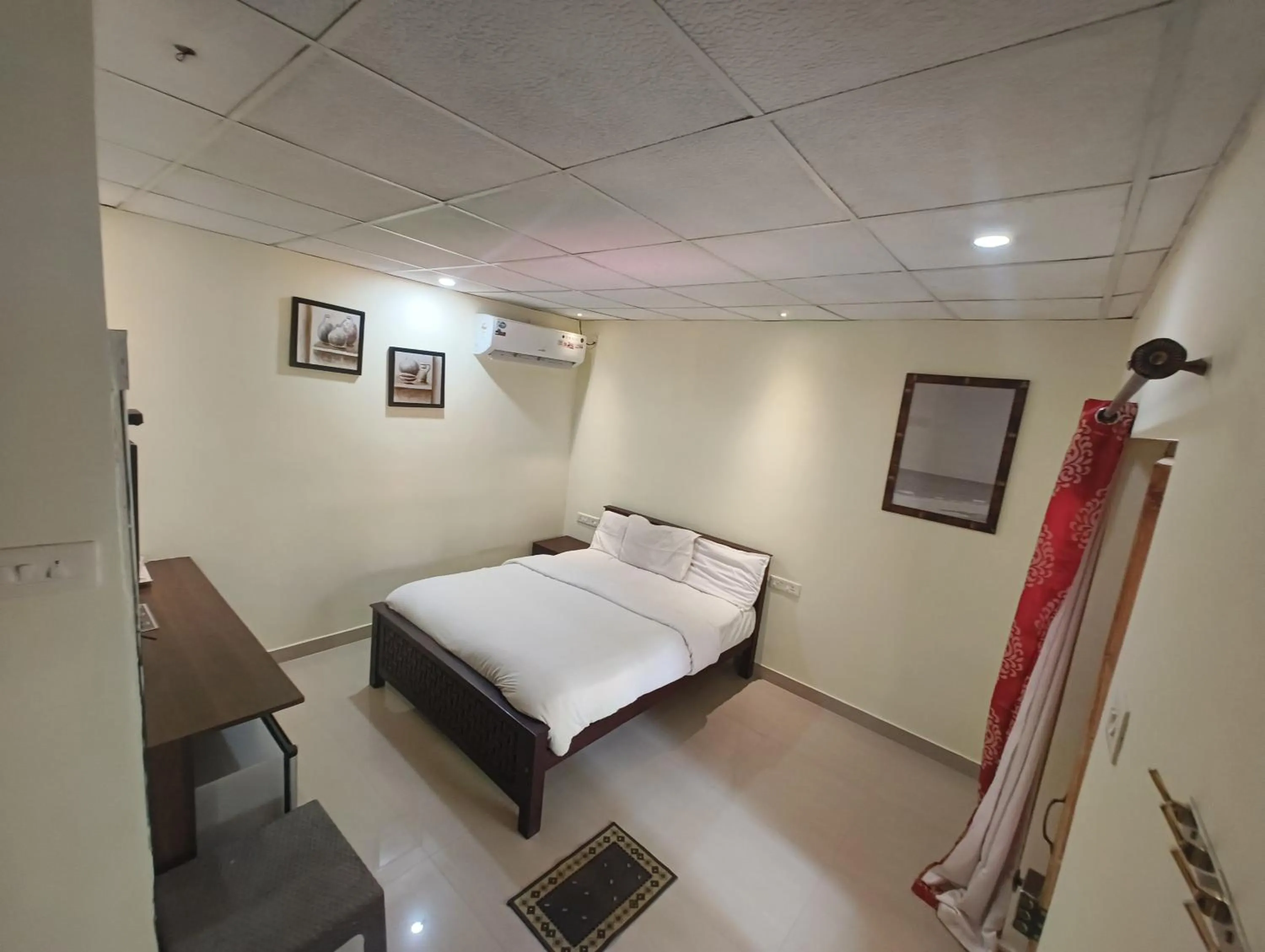 Bed in Go Green Spice & Eco Resort