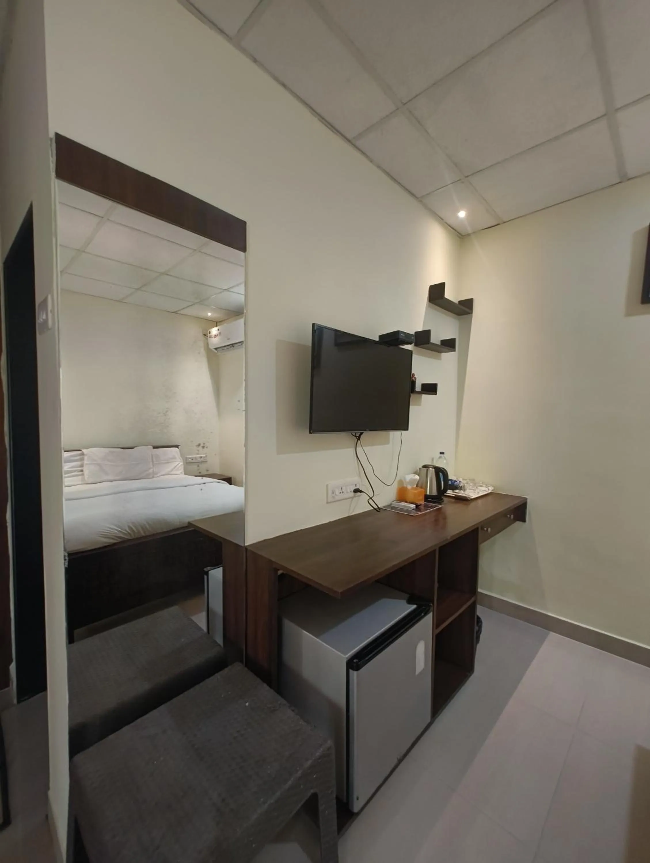 Bed in Go Green Spice & Eco Resort