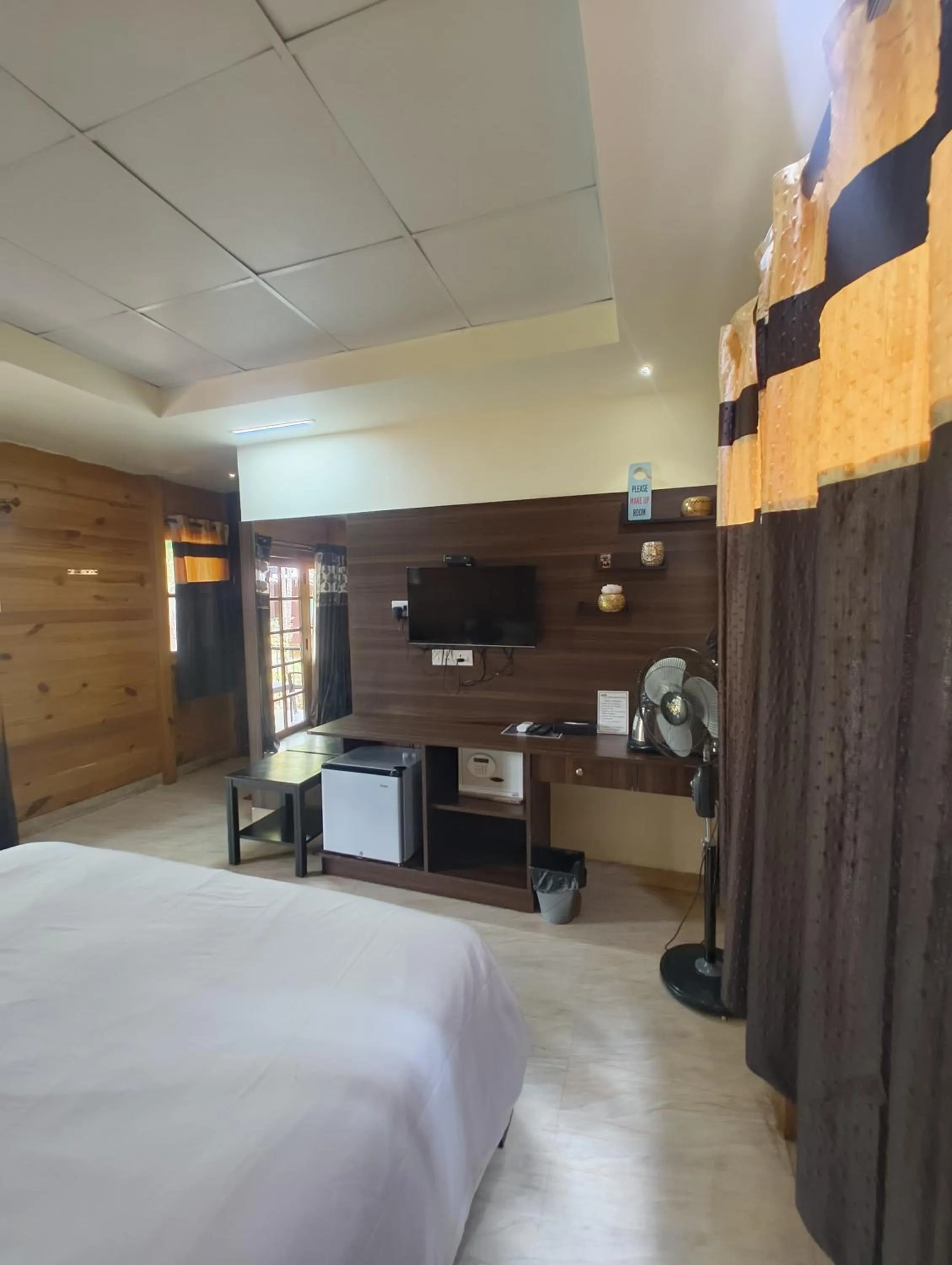 Bed in Go Green Spice & Eco Resort