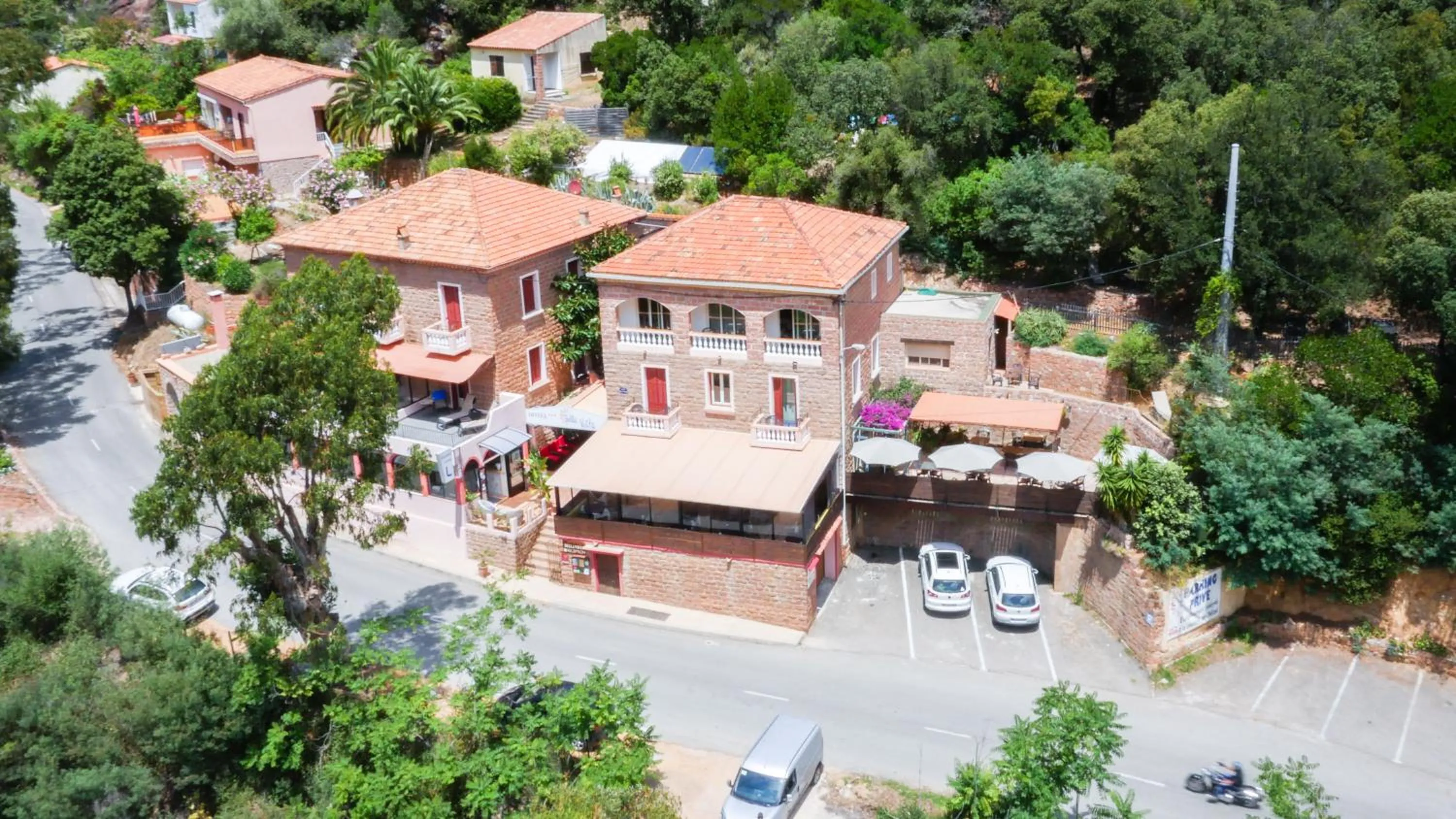 Bird's eye view in Hôtel Bella Vista