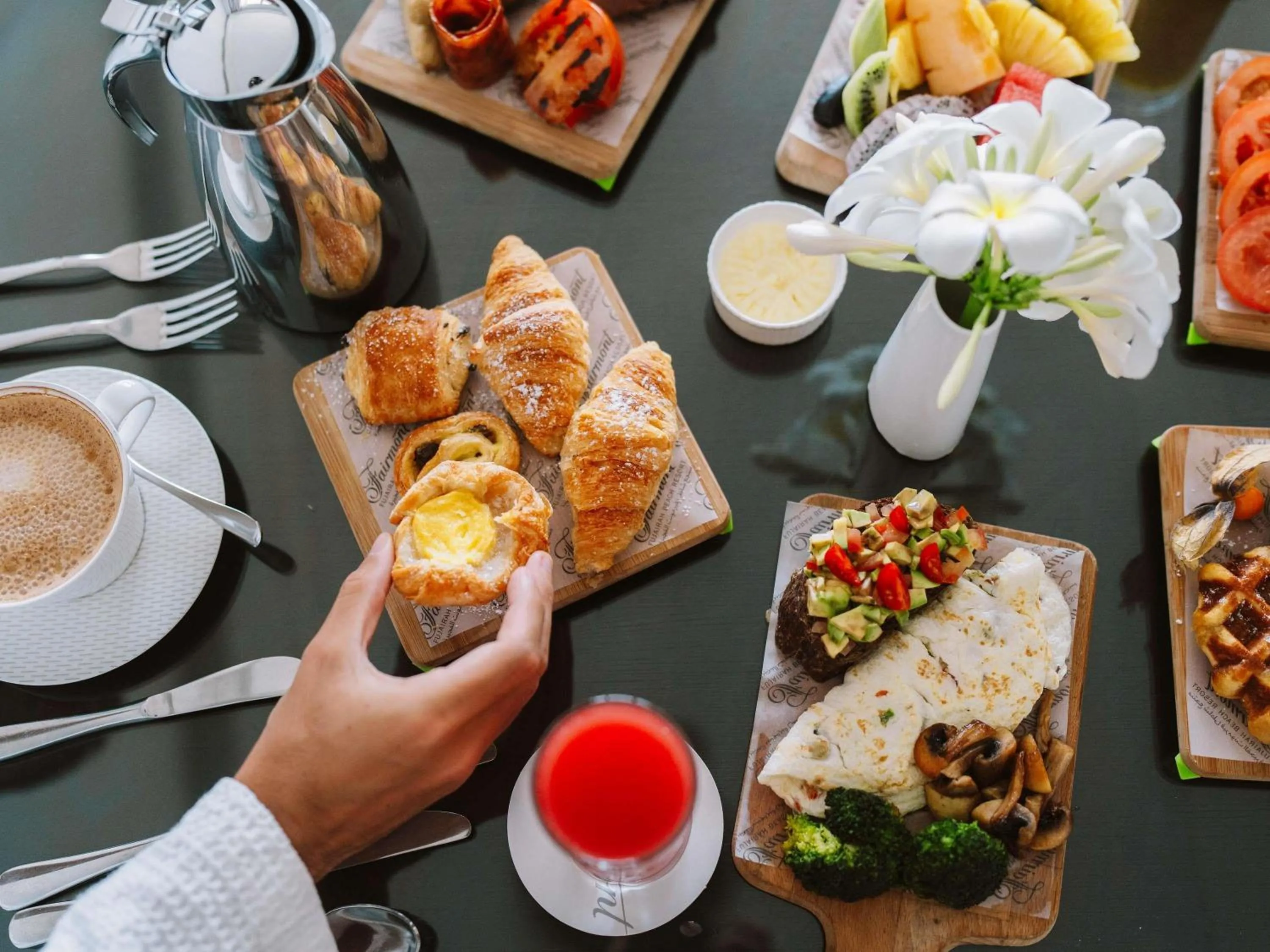Breakfast in Fairmont Fujairah Beach Resort