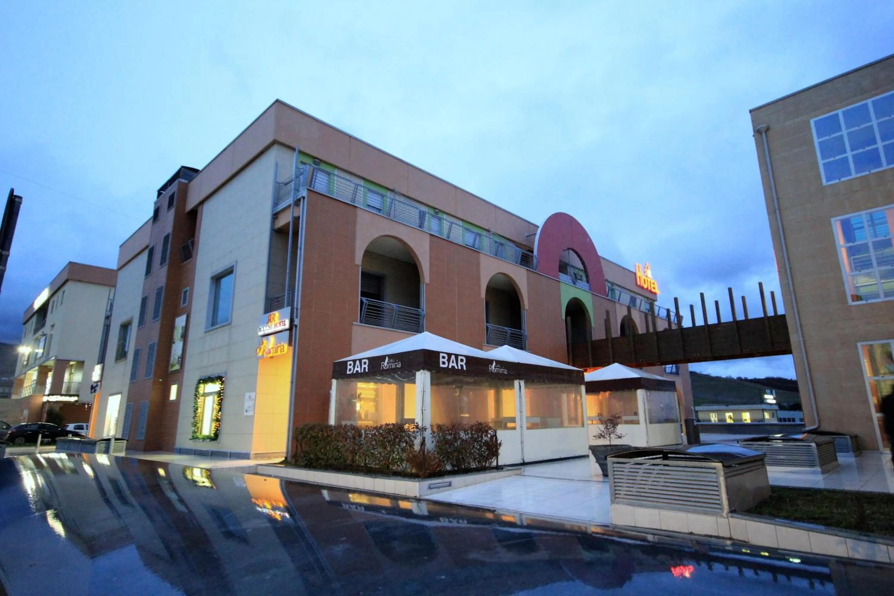 Property building in I Rocchi Hotel