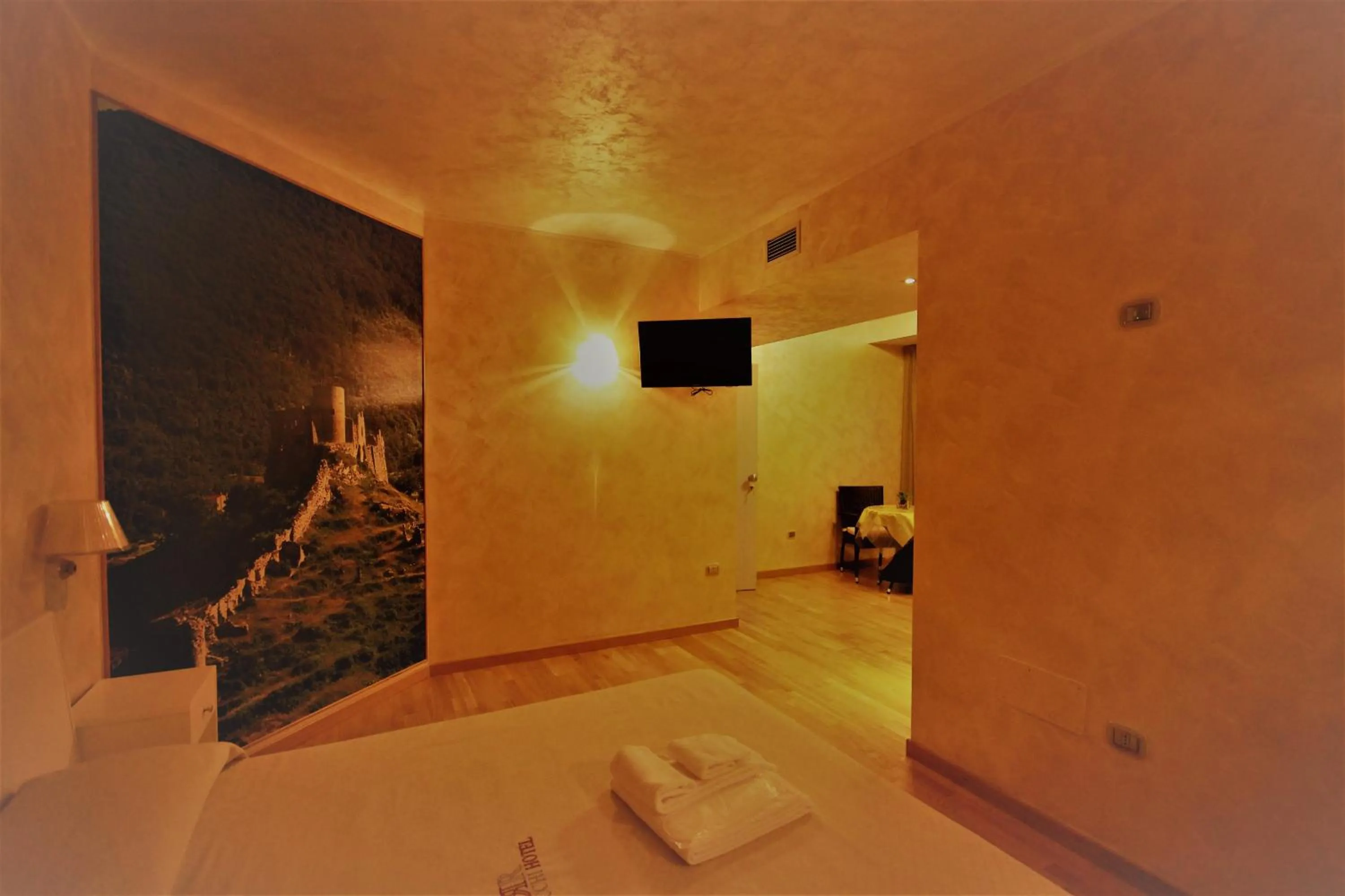 Living room in I Rocchi Hotel