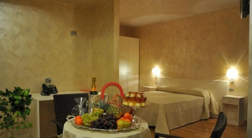 Seating area in I Rocchi Hotel