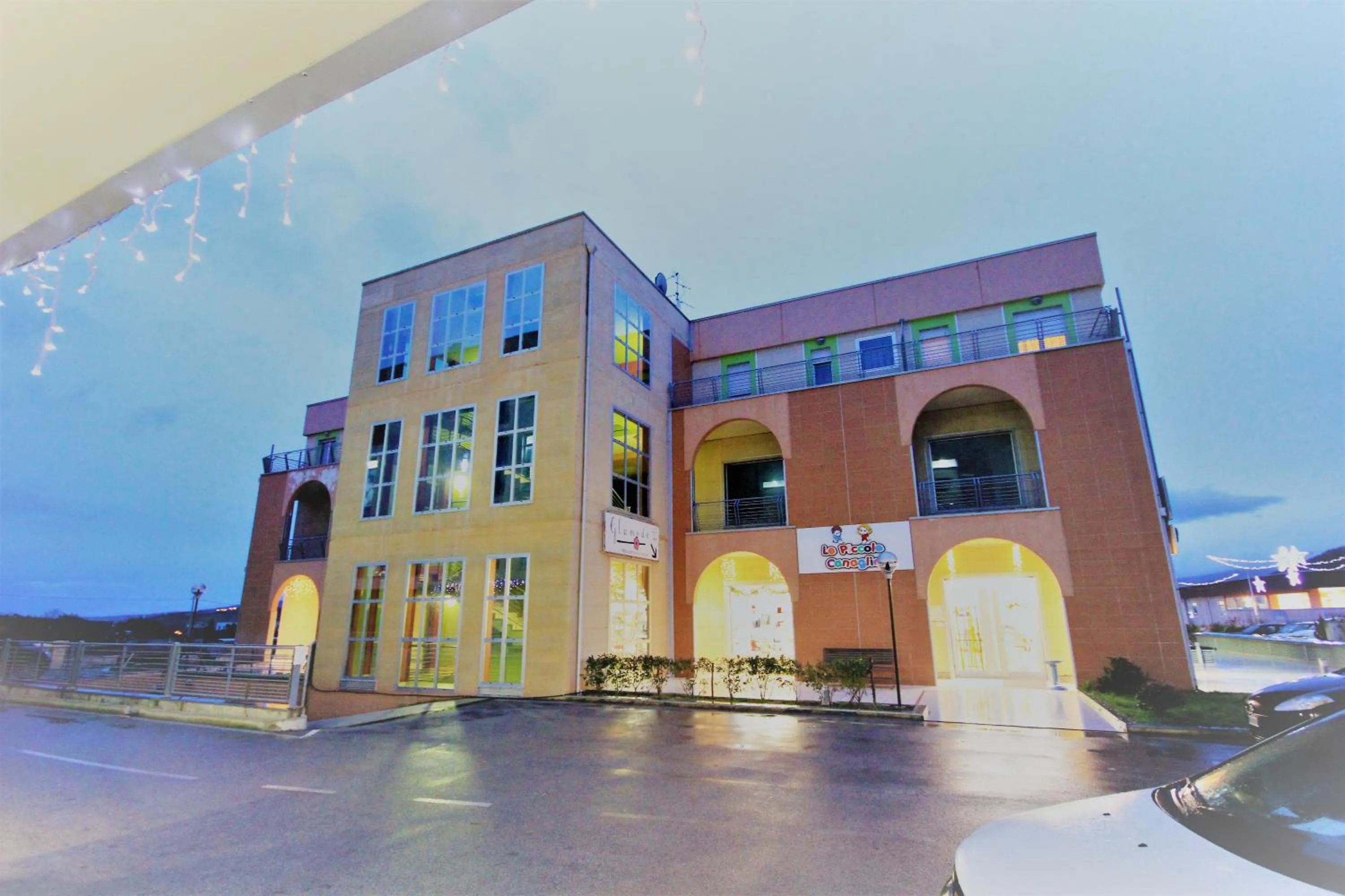 Property building in I Rocchi Hotel