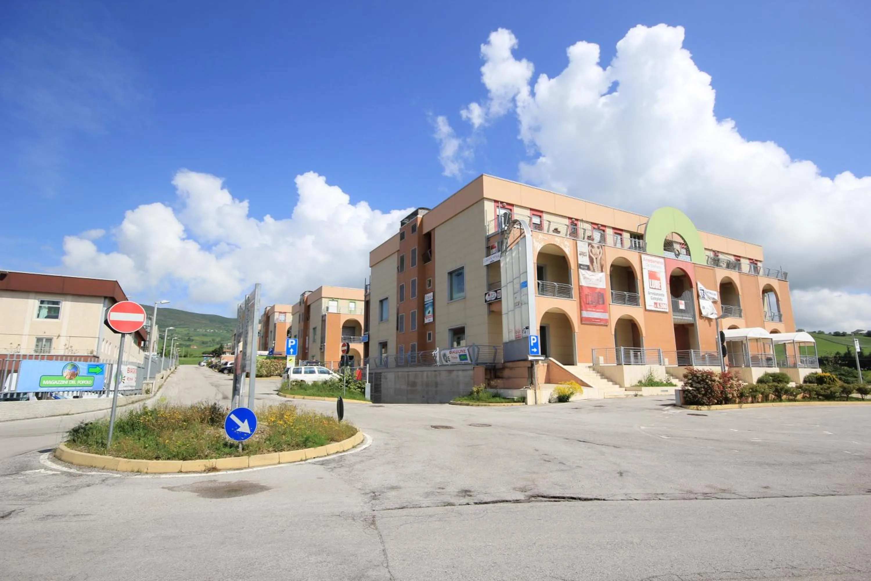 Property building in I Rocchi Hotel