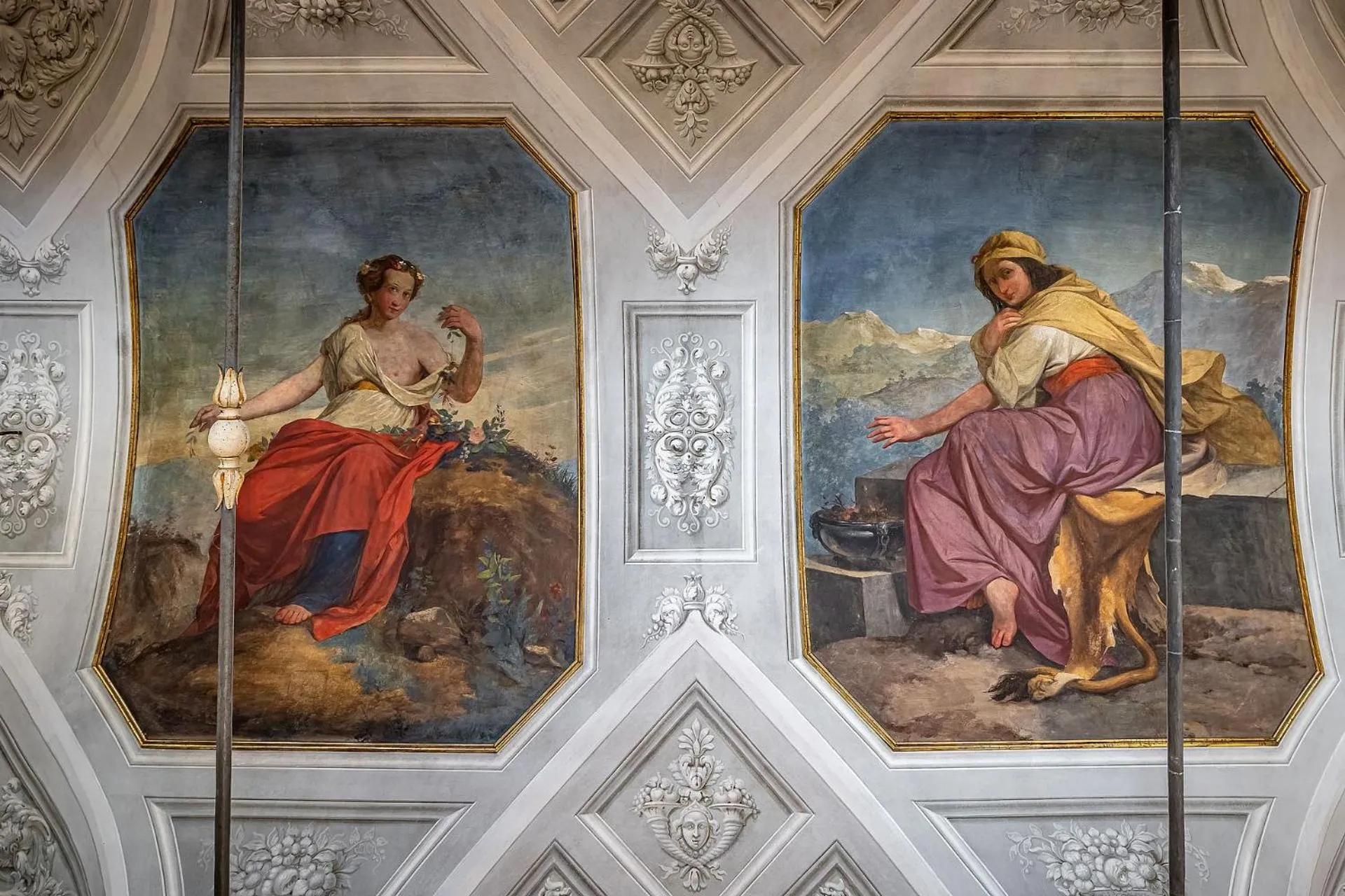 Decorative detail in Residenza d'Epoca Palazzo Riblet