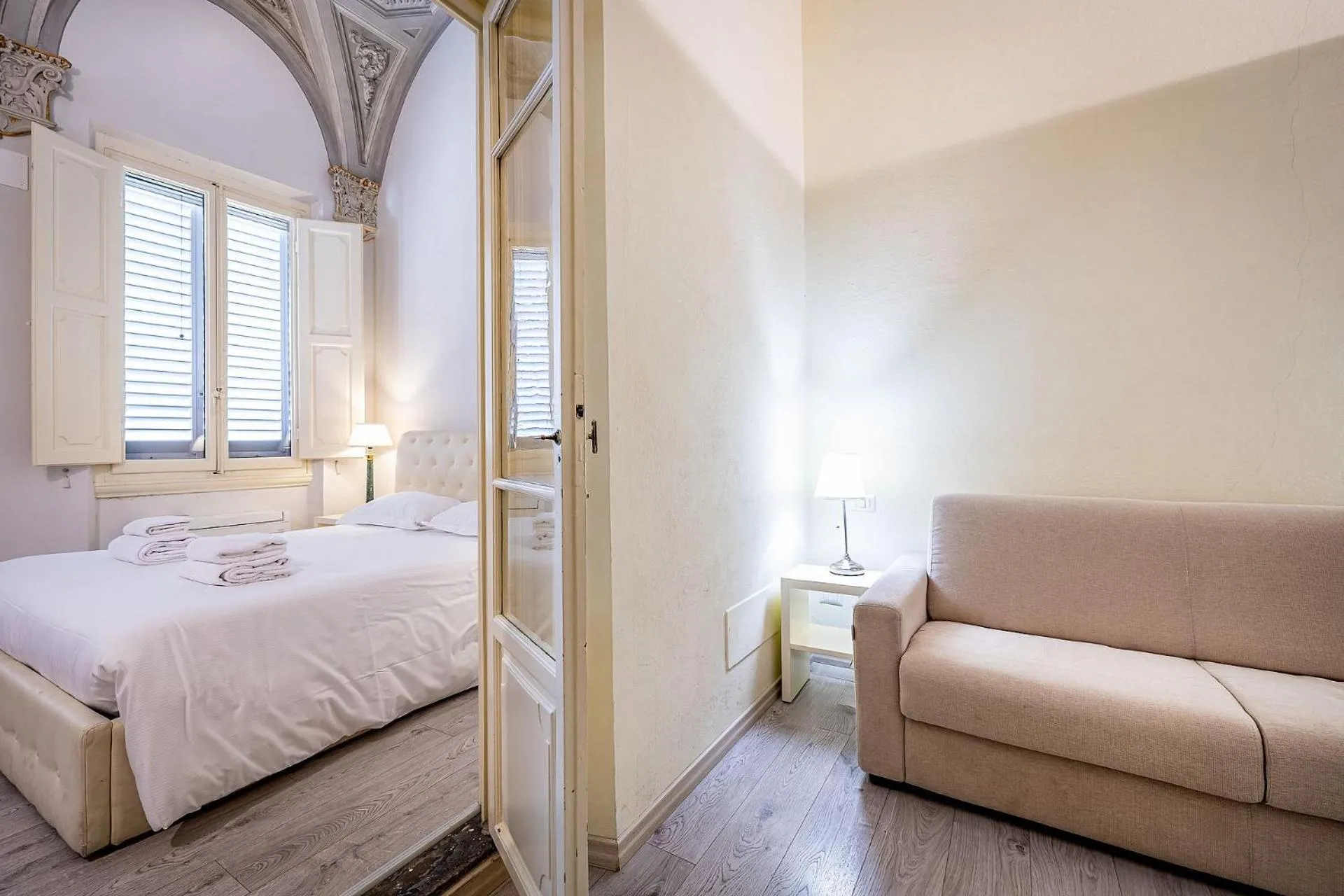 Seating area, Bed in Residenza d'Epoca Palazzo Riblet