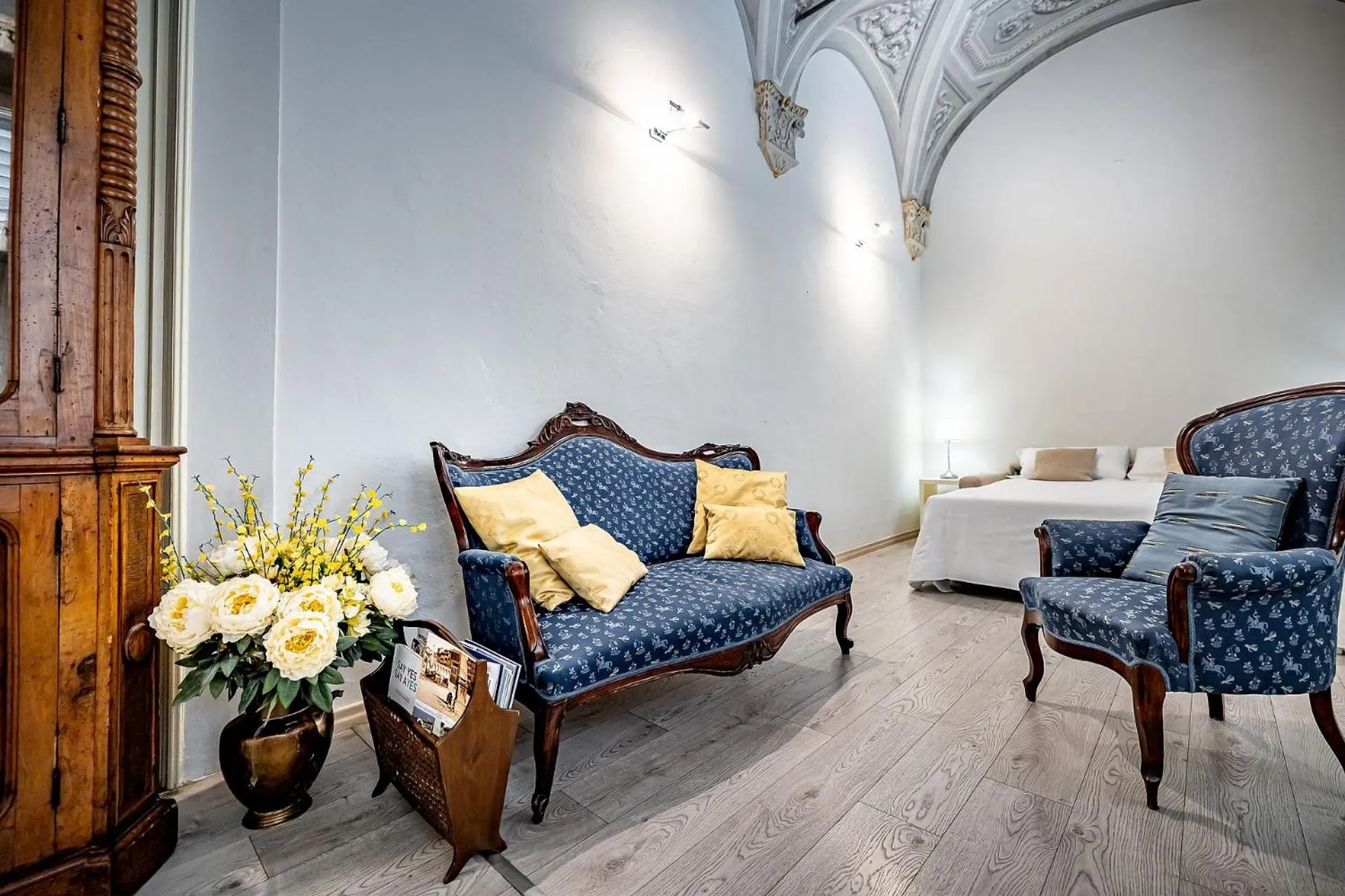 Living room in Residenza d'Epoca Palazzo Riblet