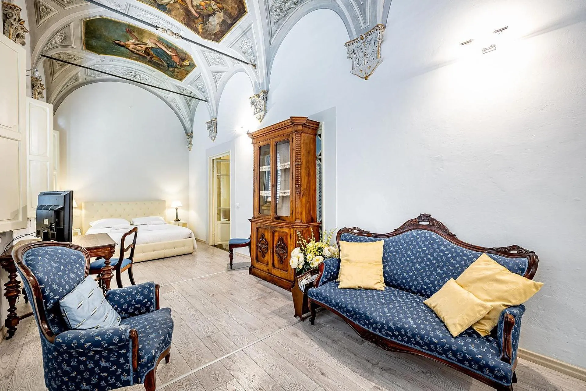 Living room in Residenza d'Epoca Palazzo Riblet