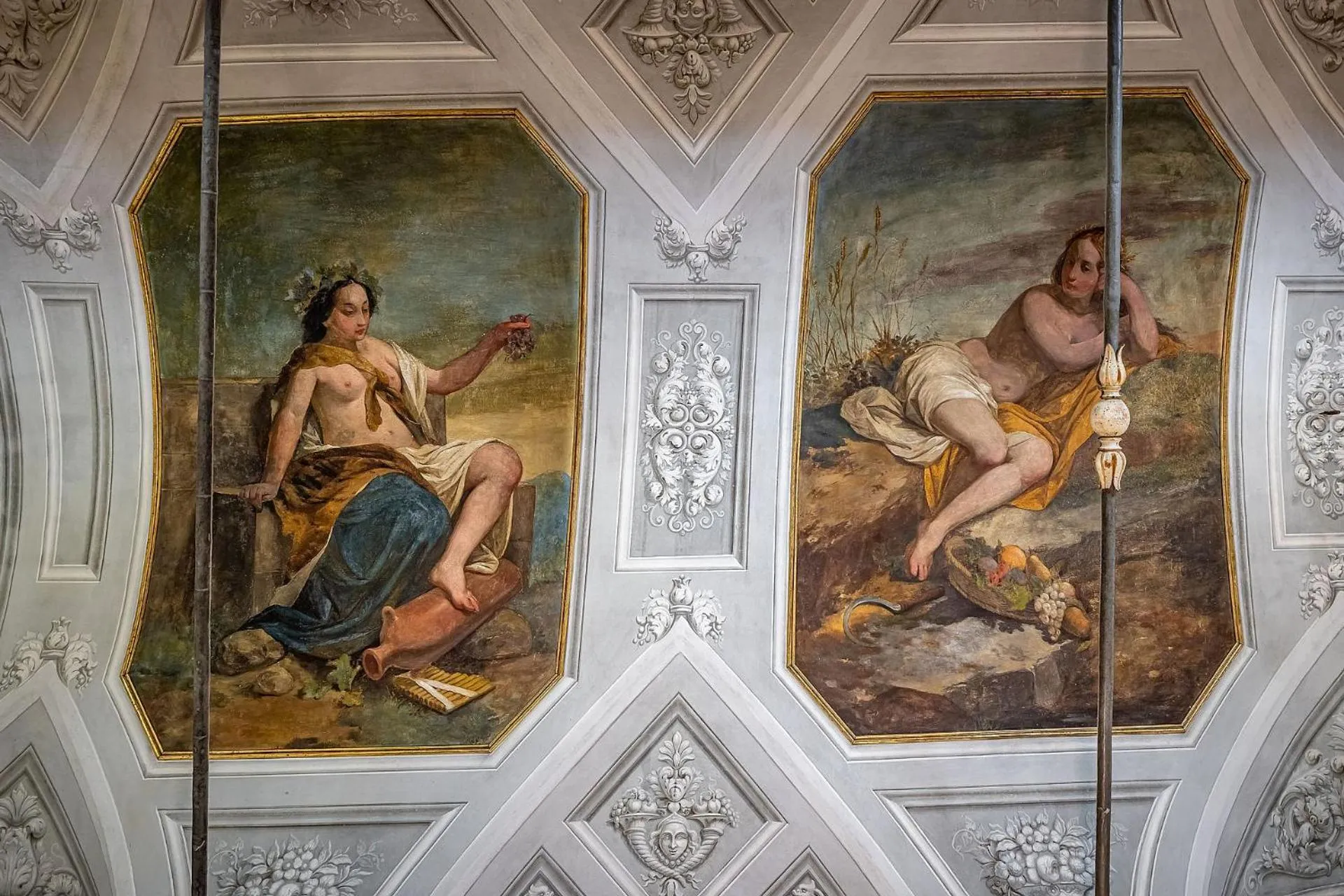 Decorative detail in Residenza d'Epoca Palazzo Riblet