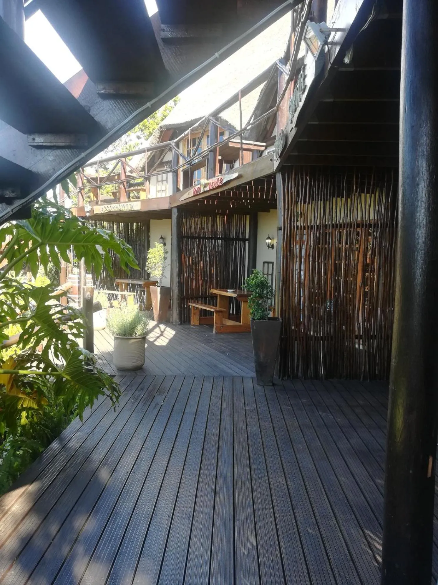 Balcony/Terrace in The Birdhouse Bed & Breakfast #NO Loadshedding #Solar Energy