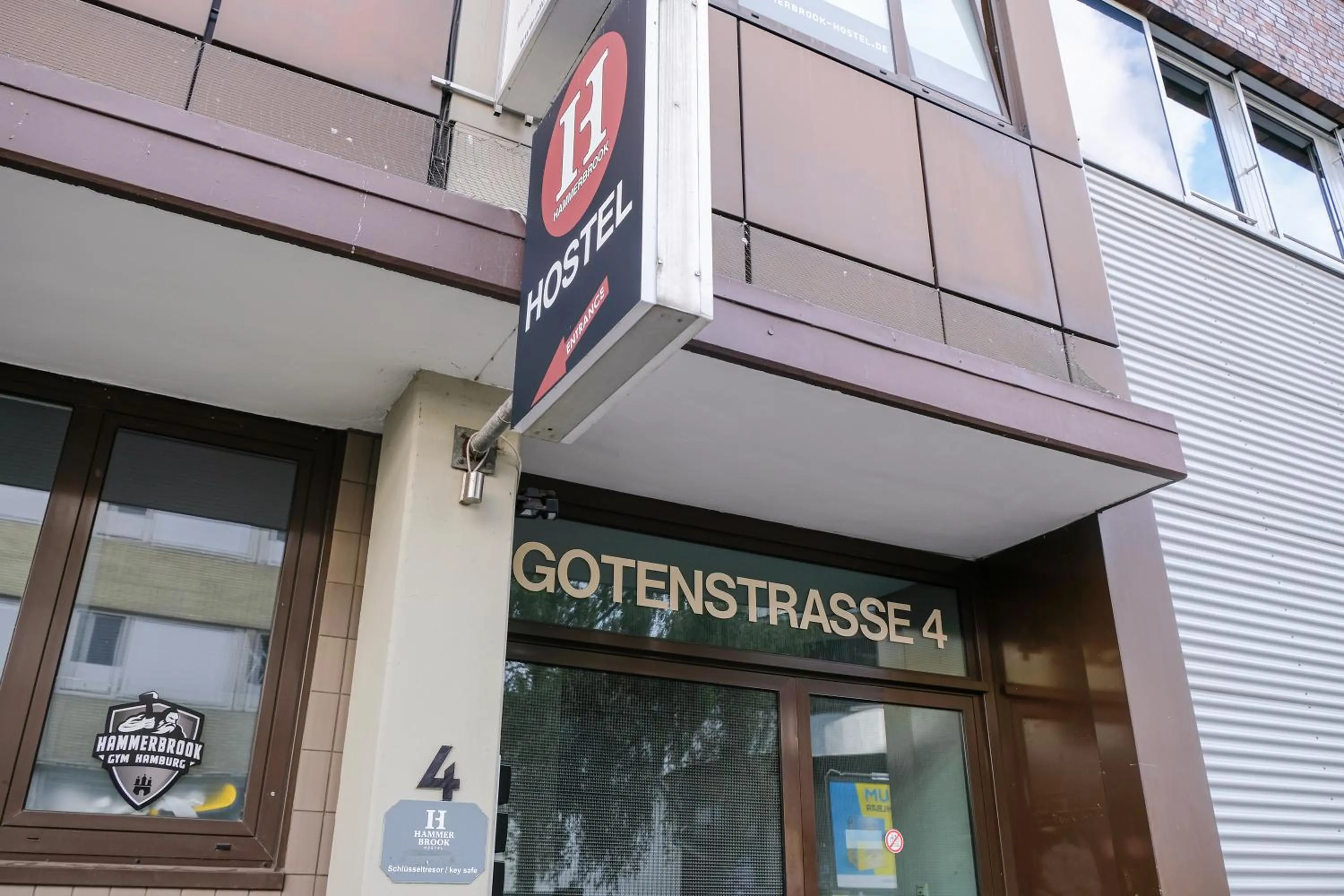 Property building in Hammerbrook Hostel