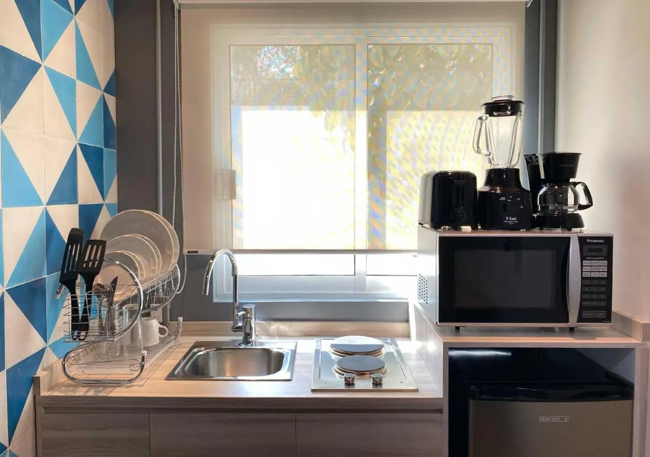 Kitchen or kitchenette in The Host Business Suites at WTC