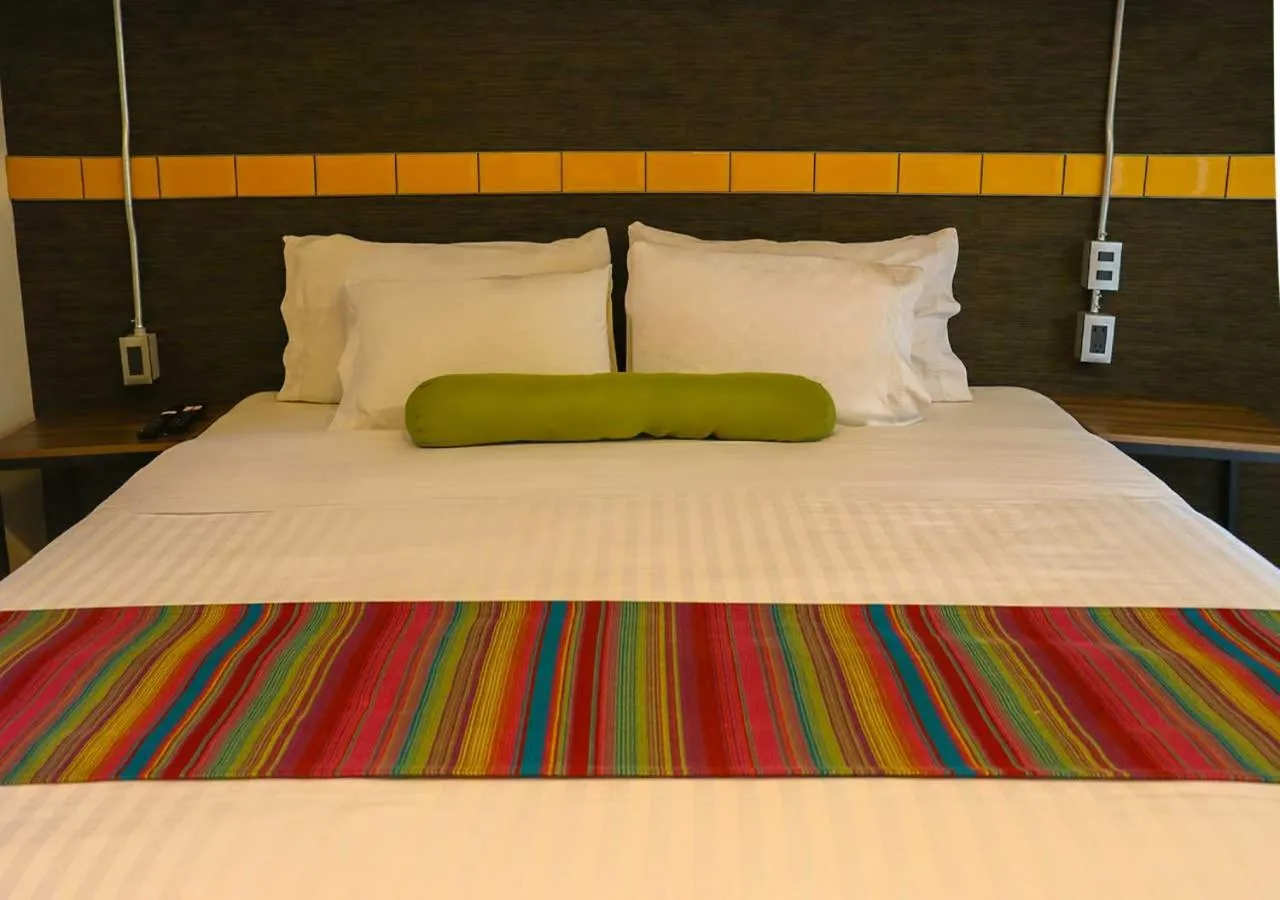 Bedroom, Bed in The Host Business Suites at WTC