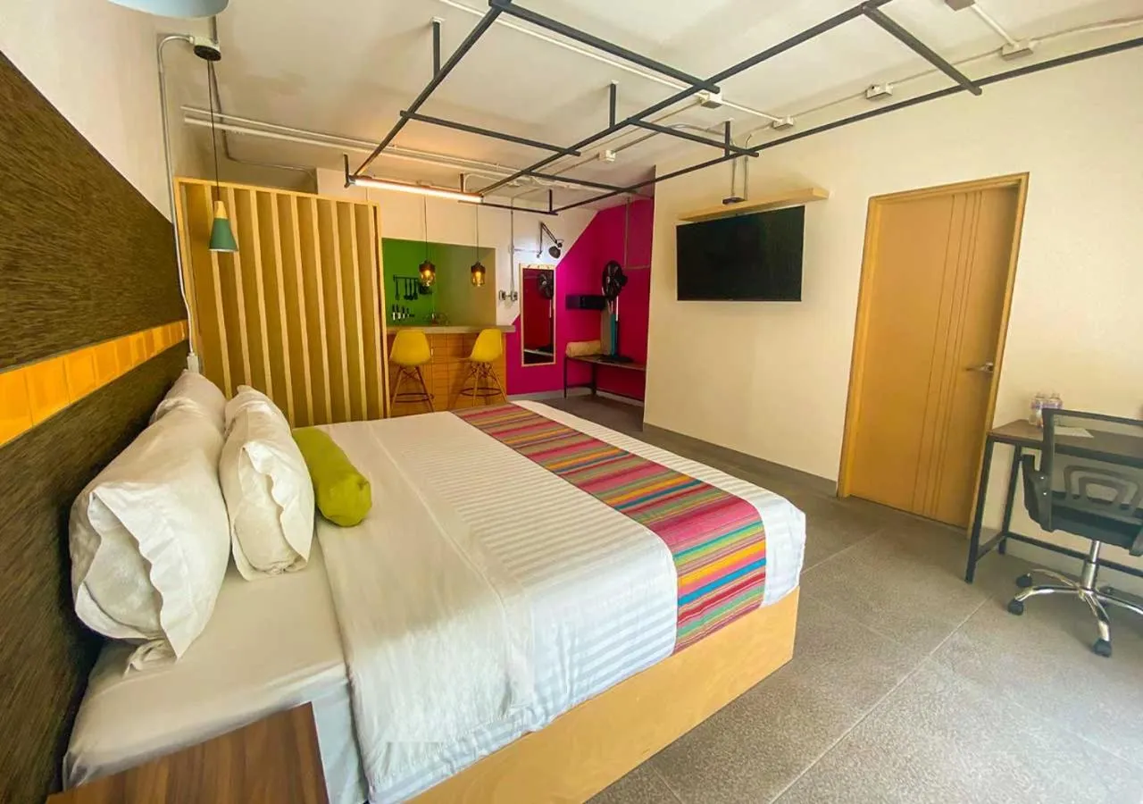 Bed in The Host Business Suites at WTC