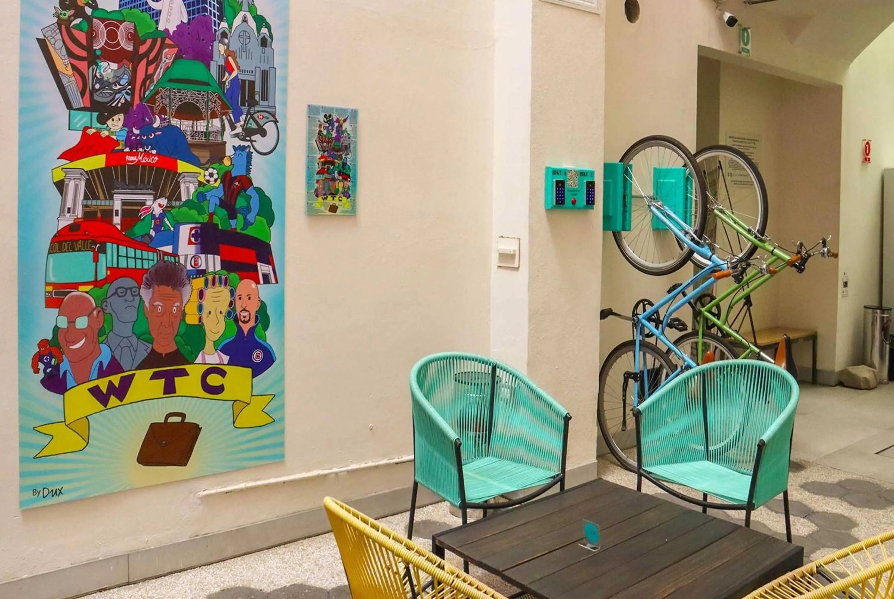 Lobby or reception in Hotel Estancias VIVE MX wtc CDMX, Trademark by Wyndham