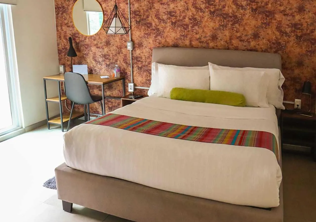 Bedroom, Bed in The Host Business Suites at WTC