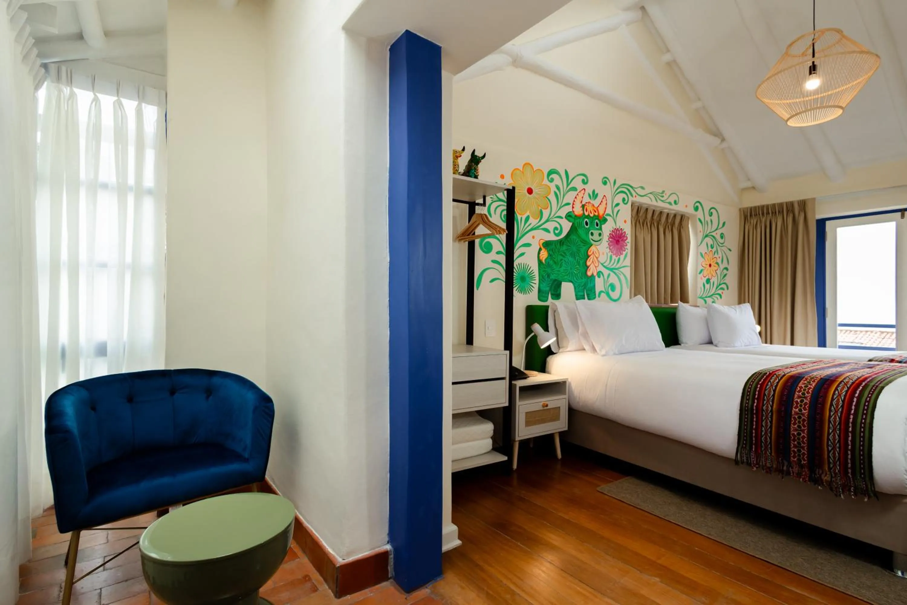 Bed in 7 Toritos Hotel Boutique by Hacienda