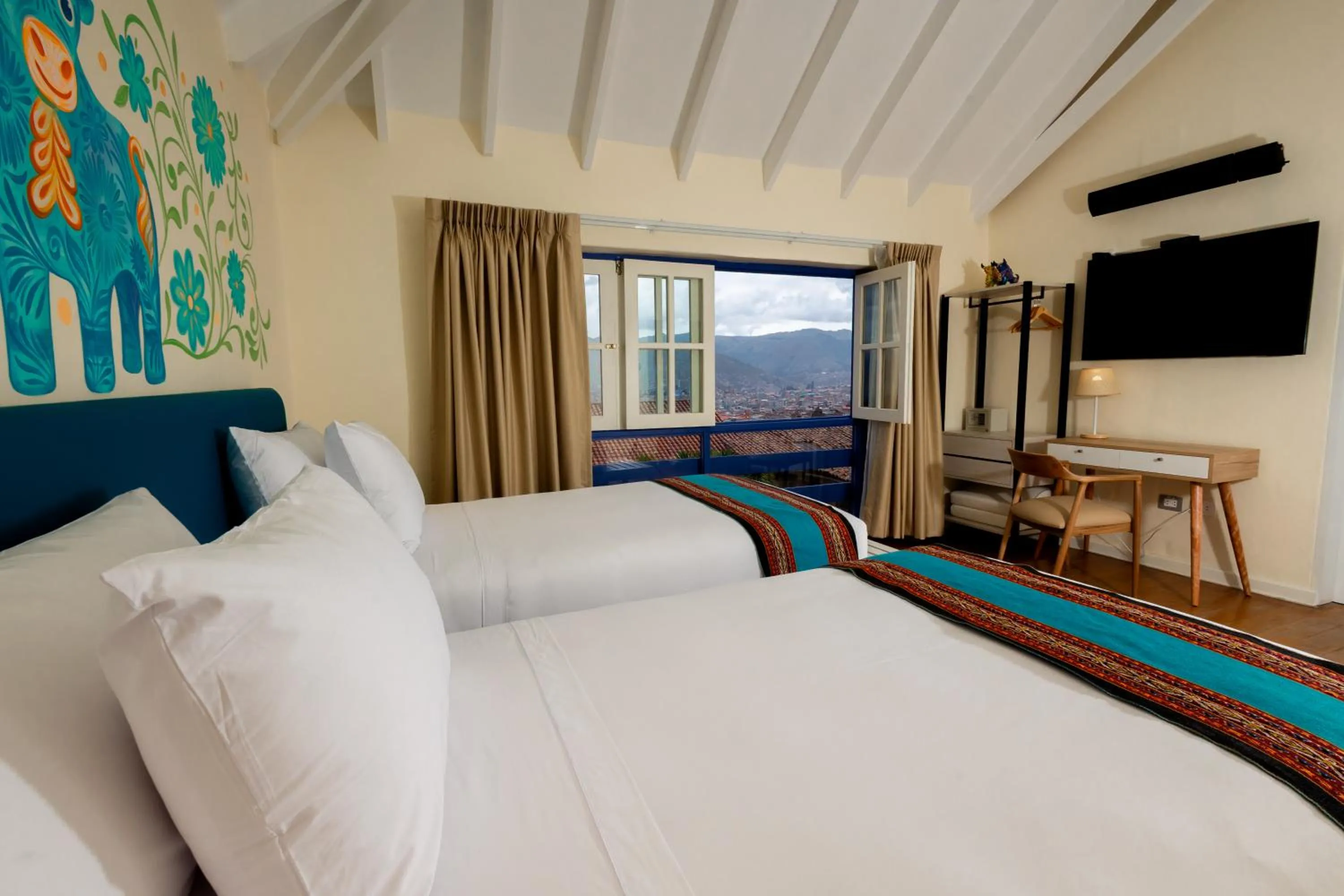 Bed in 7 Toritos Hotel Boutique by Hacienda