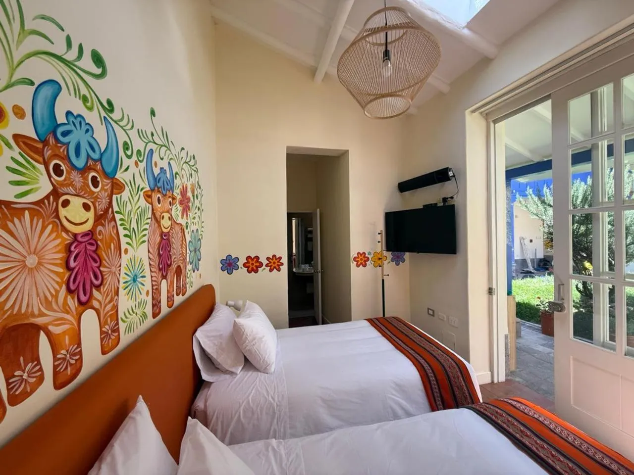 Bed in 7 Toritos Hotel Boutique by Hacienda