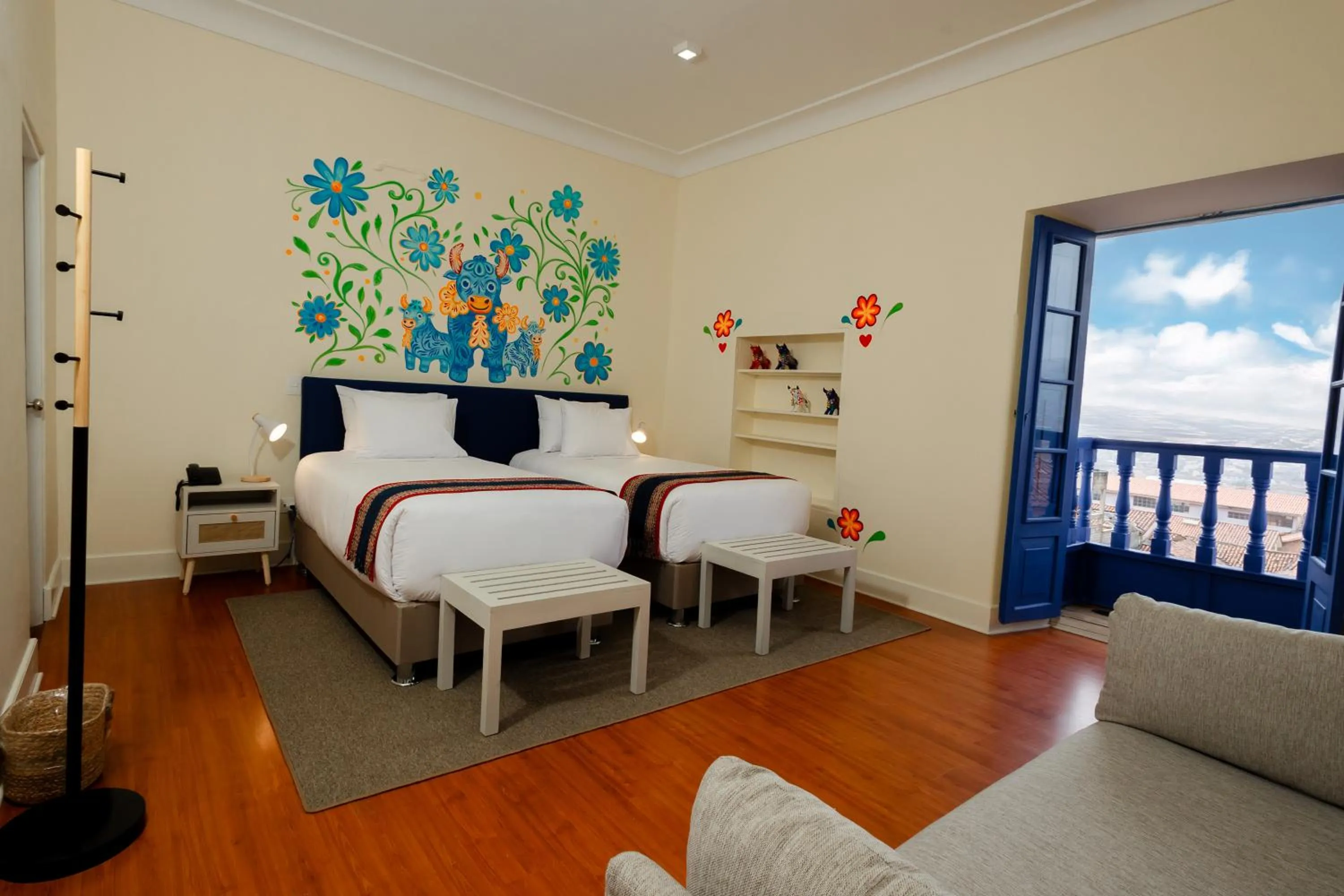 Bed in 7 Toritos Hotel Boutique by Hacienda