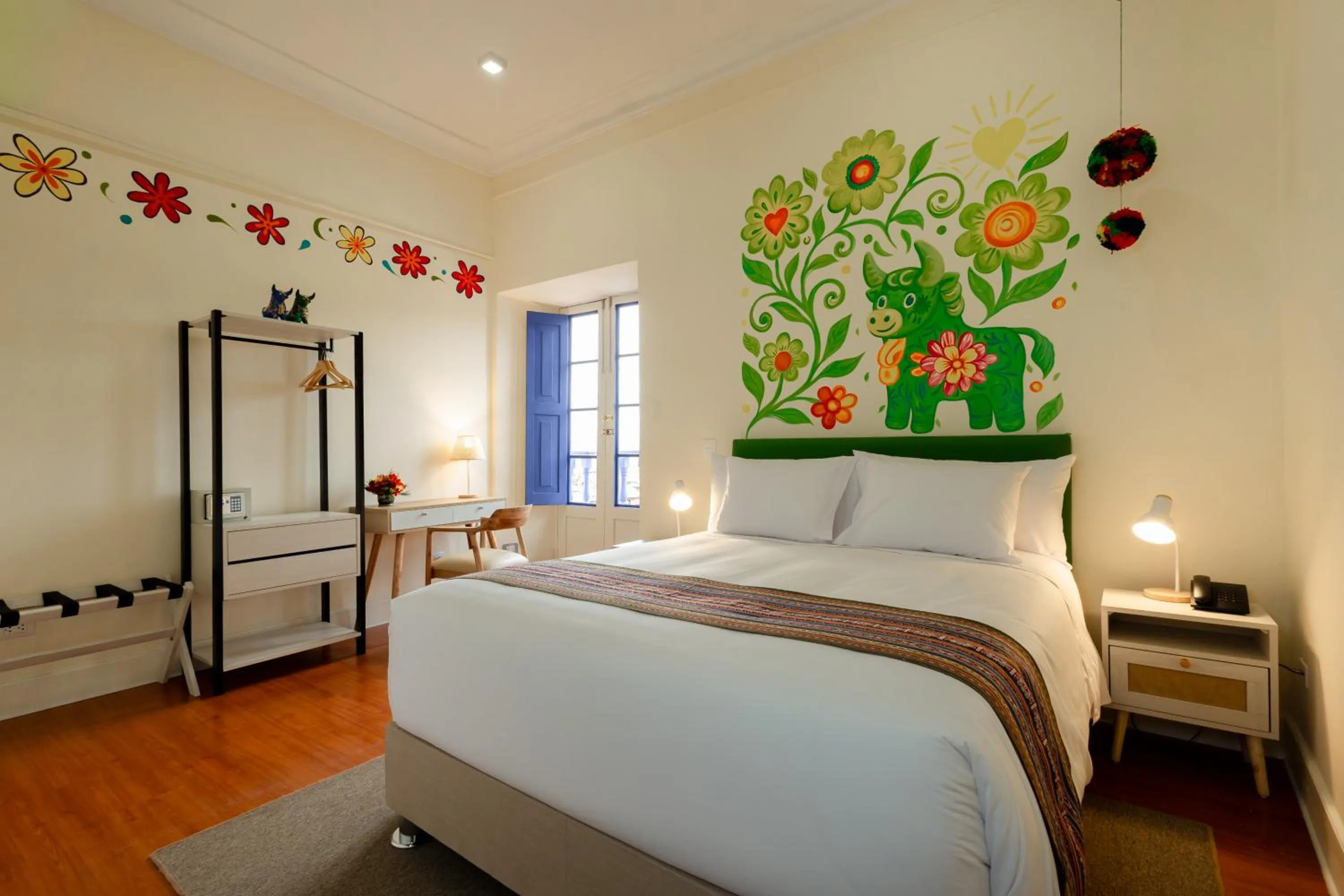 Bed in 7 Toritos Hotel Boutique by Hacienda