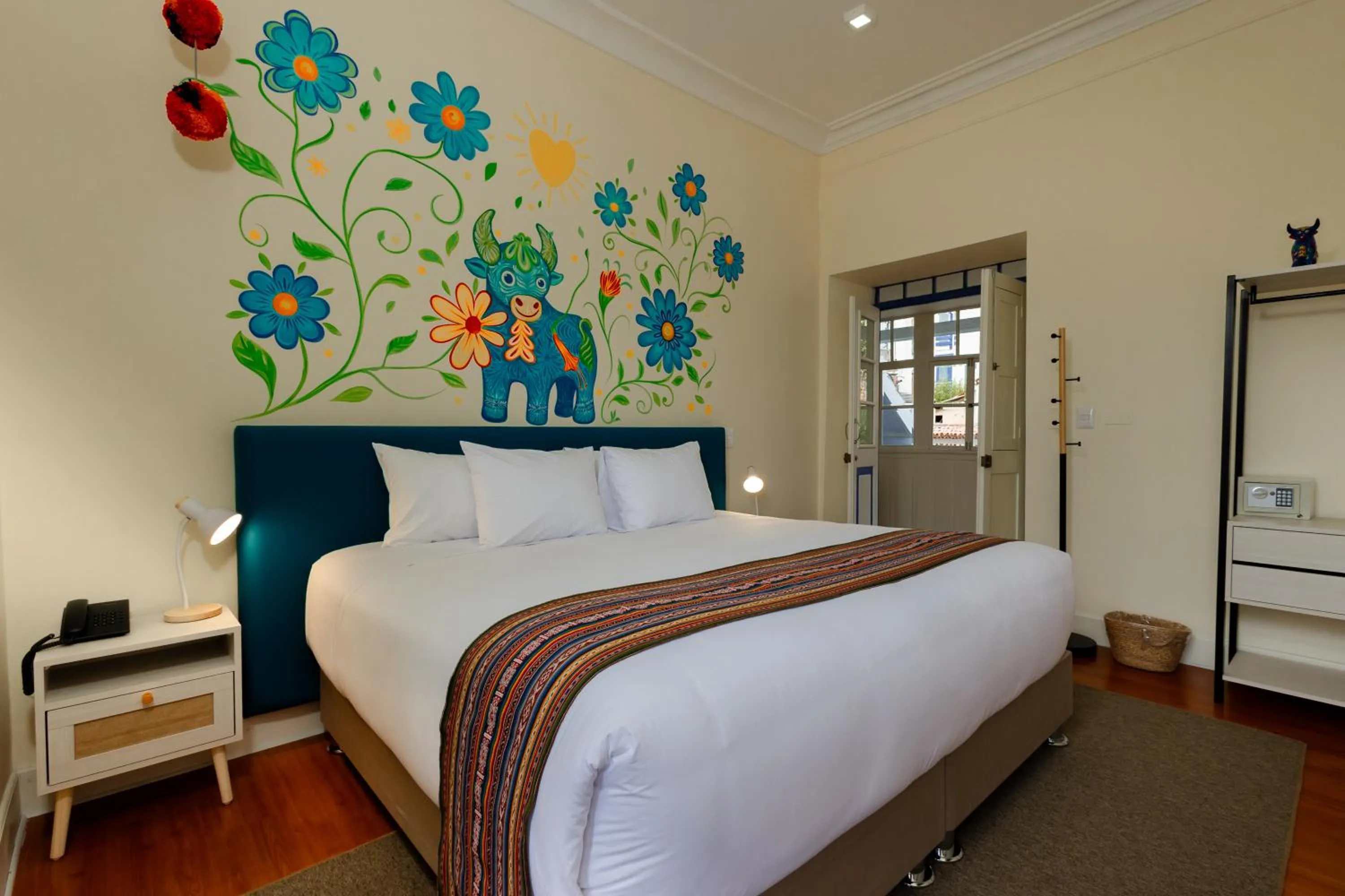 Bed in 7 Toritos Hotel Boutique by Hacienda