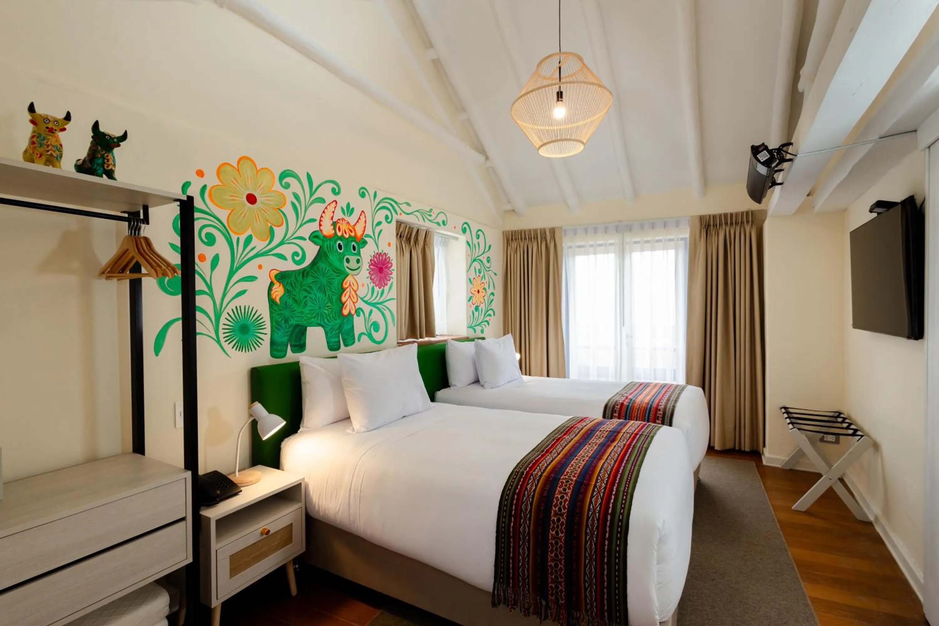 Bed in 7 Toritos Hotel Boutique by Hacienda