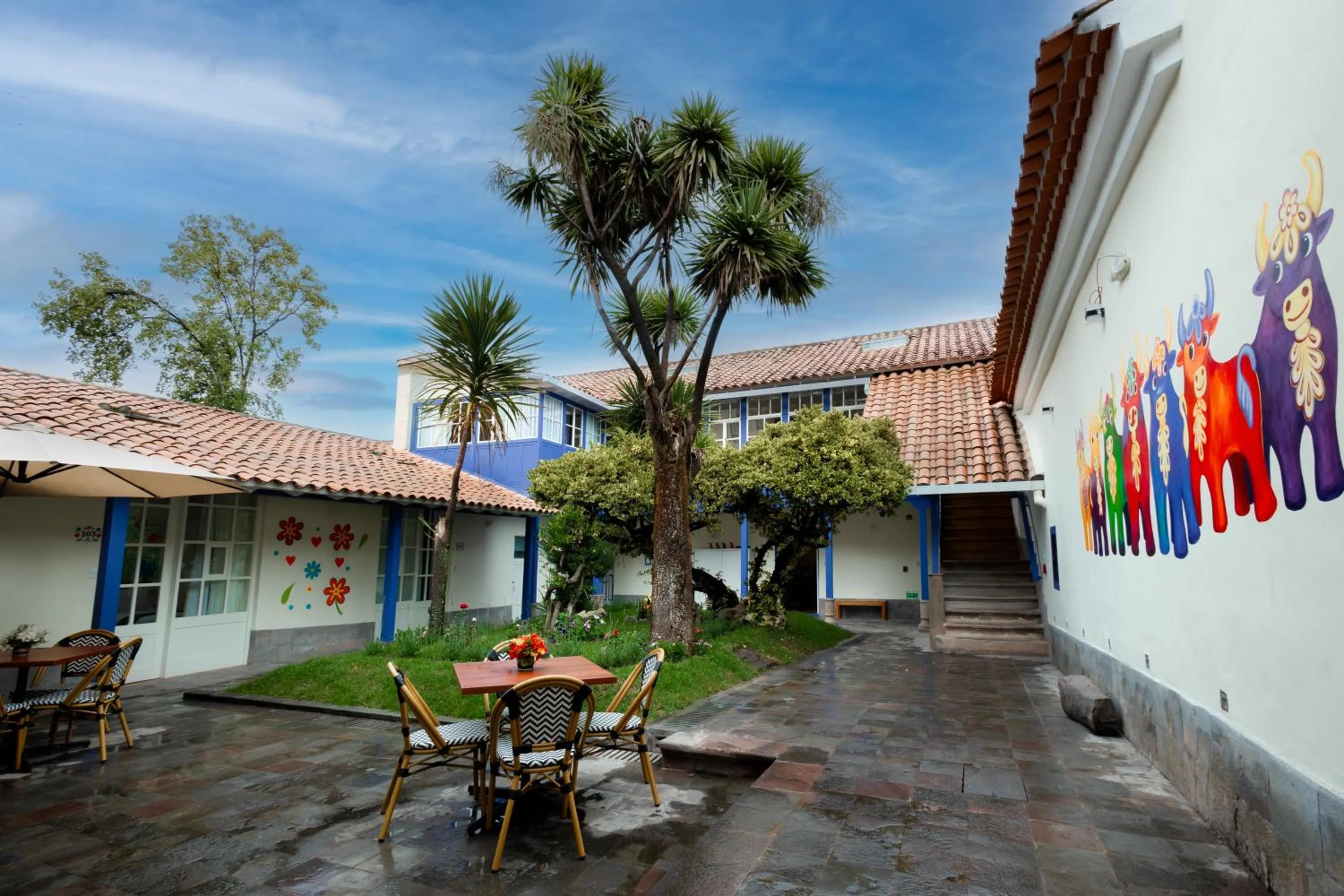 Patio in 7 Toritos Hotel Boutique by Hacienda