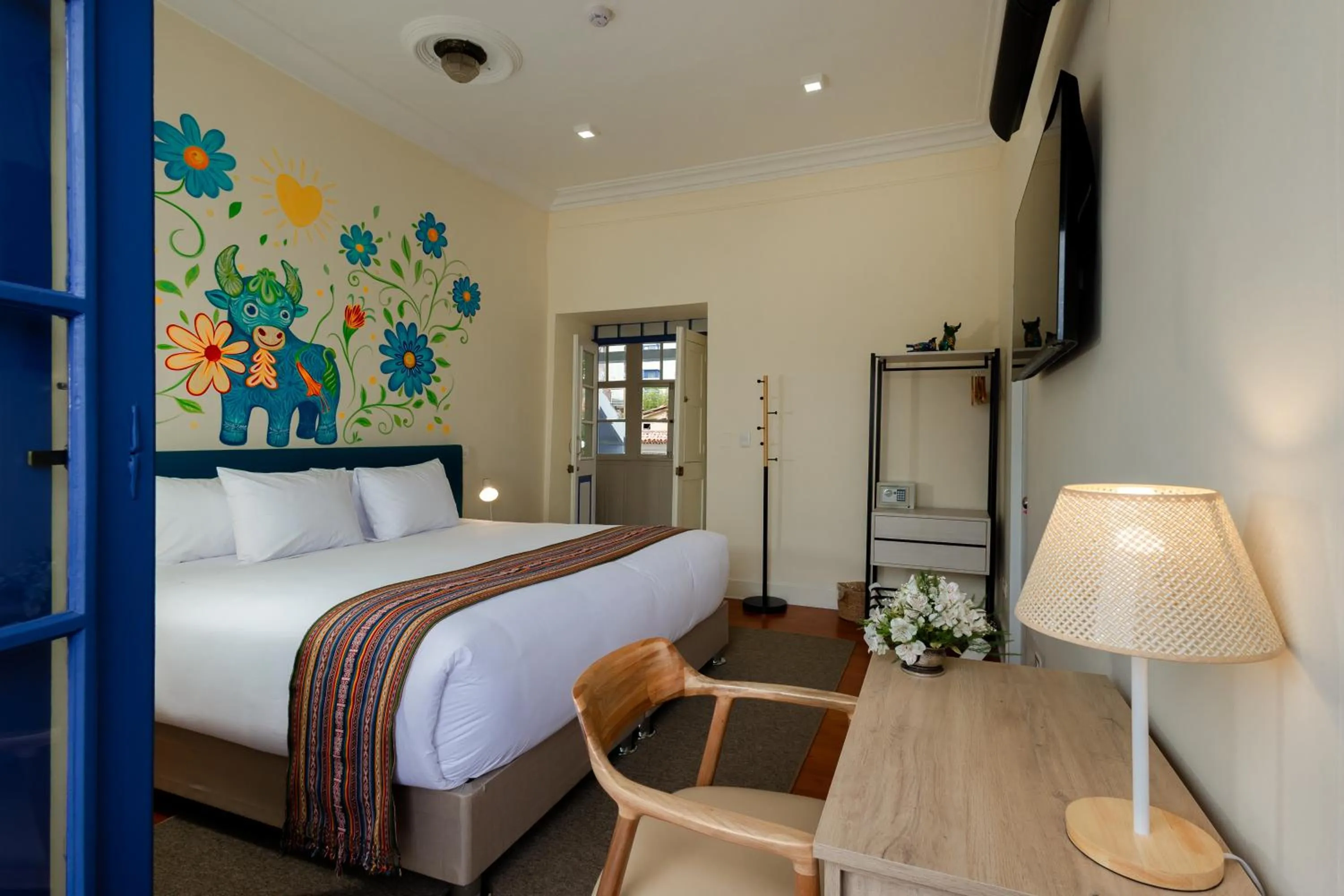 Bed in 7 Toritos Hotel Boutique by Hacienda