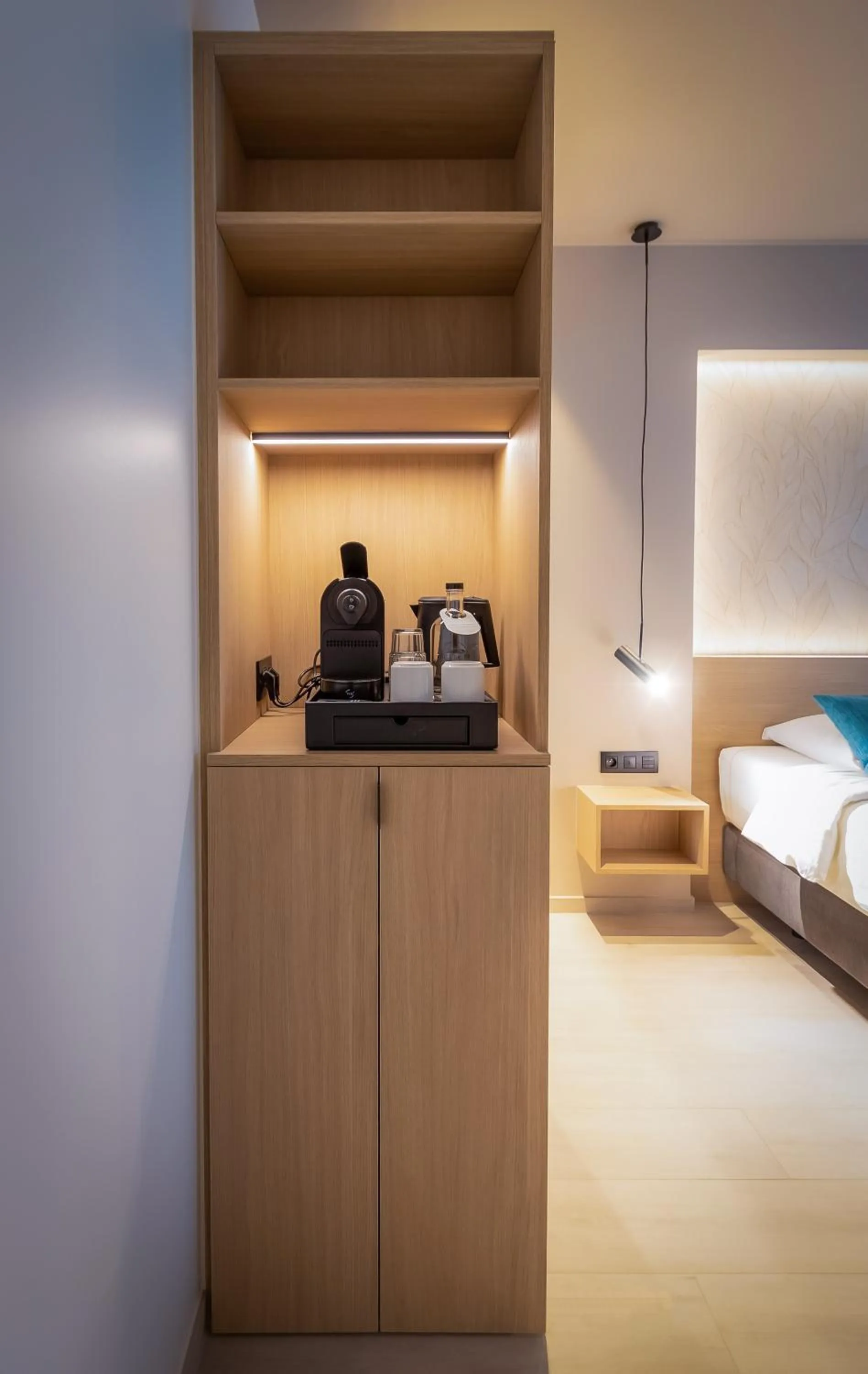 Bed in Hotel Auberge St. Pol