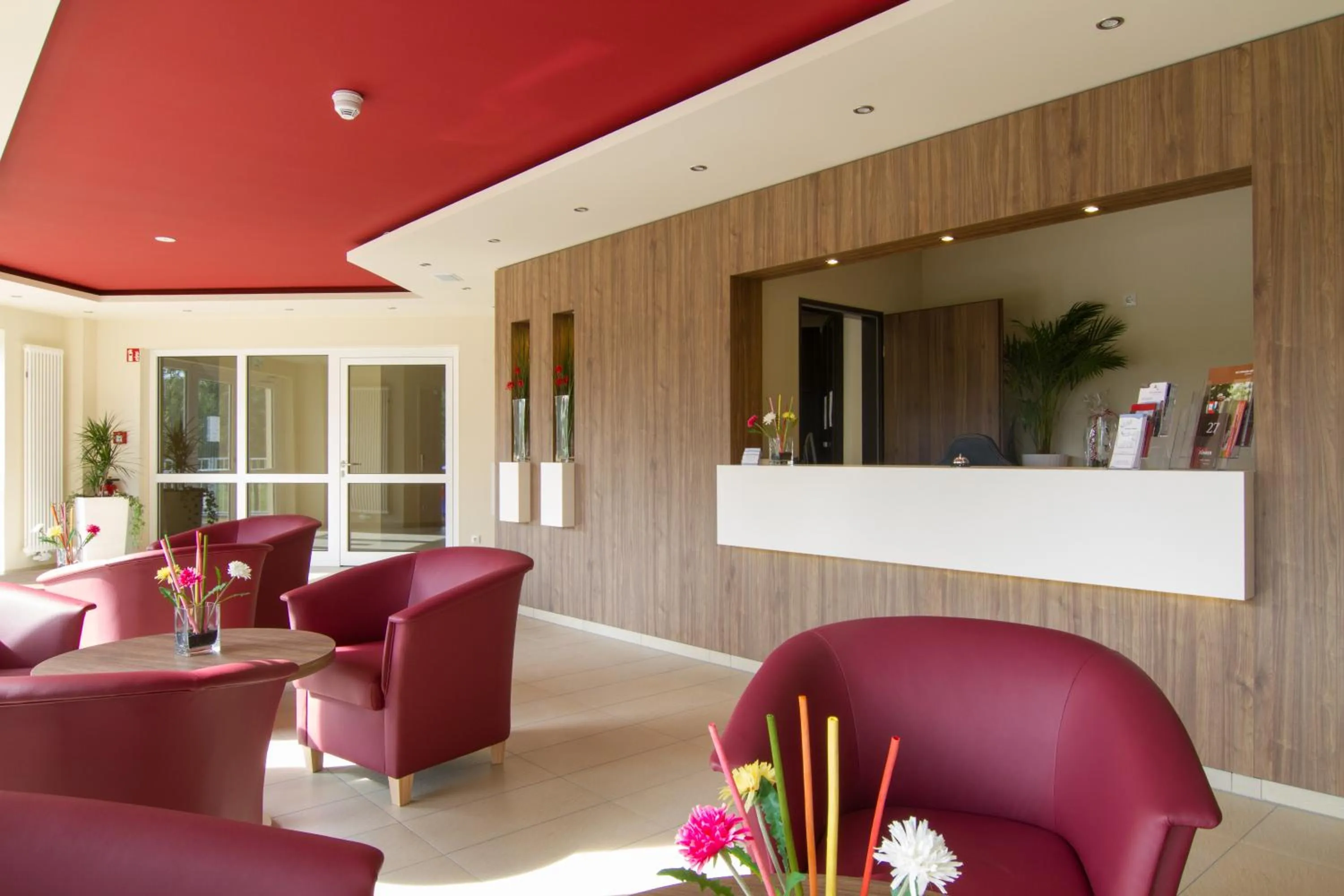 Lobby or reception in Hotel Weserschiffchen