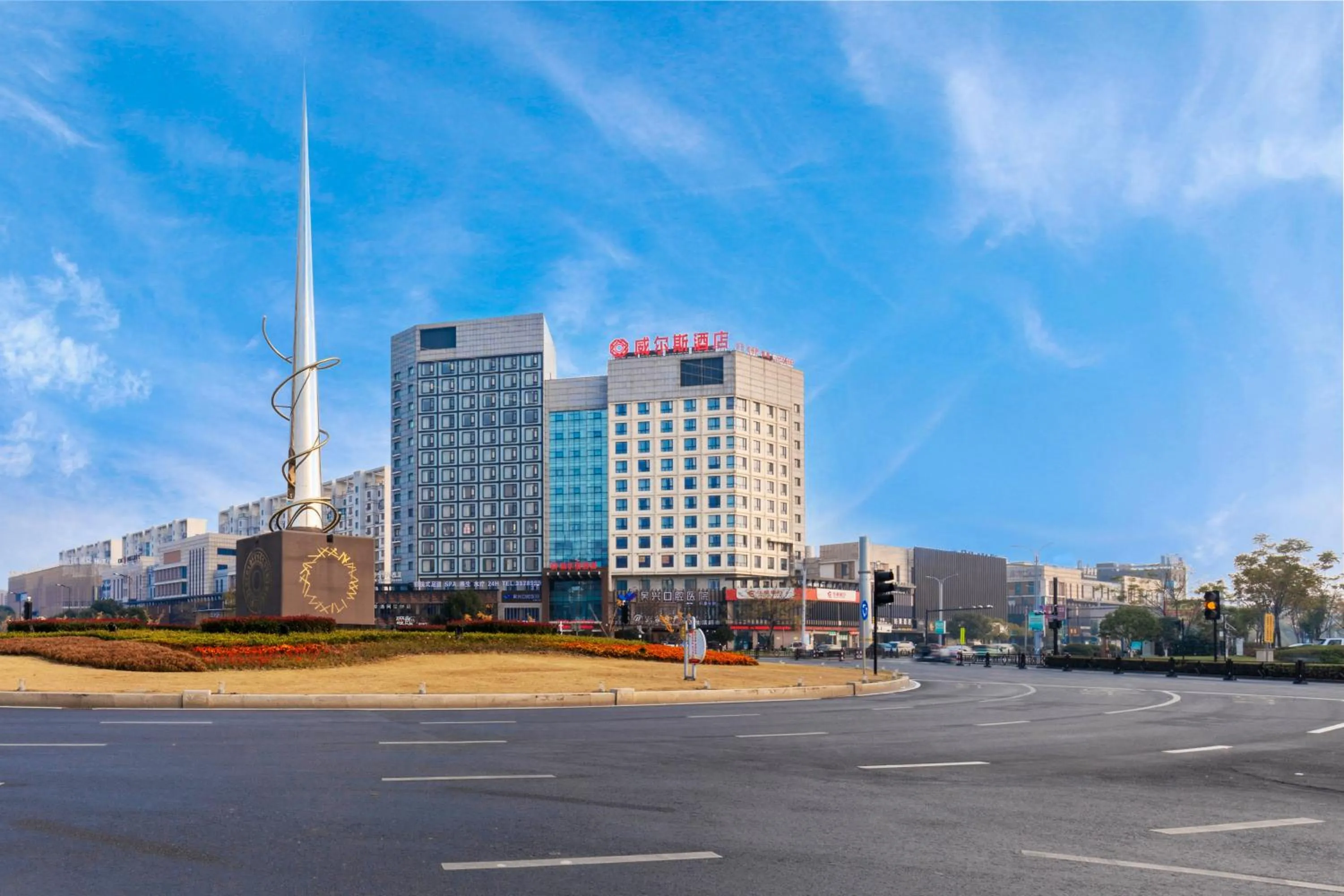 Location in Huzhou Wealth Hotel