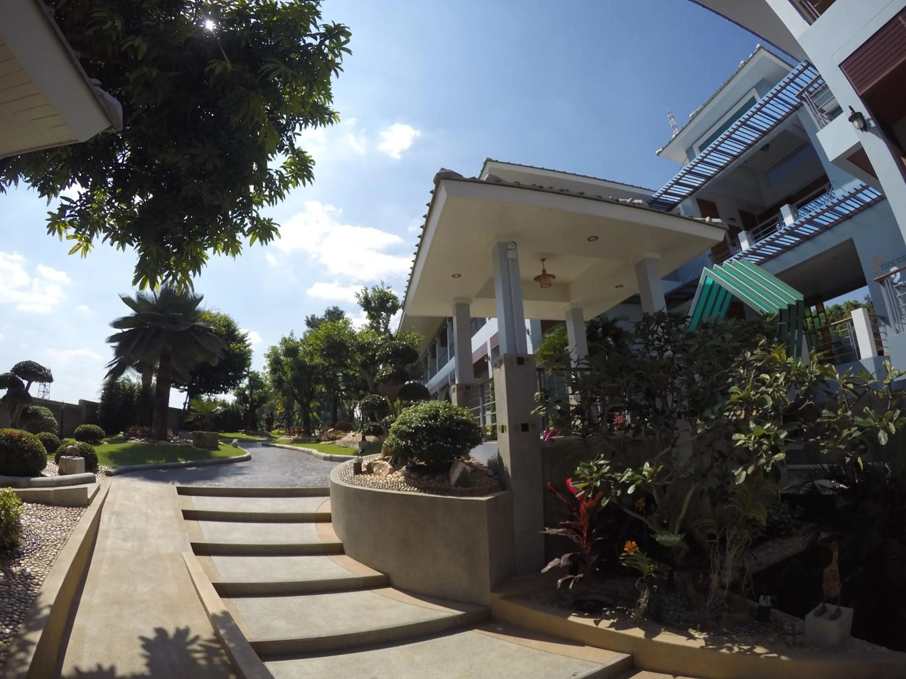 Natural landscape in Princess River Kwai Hotel