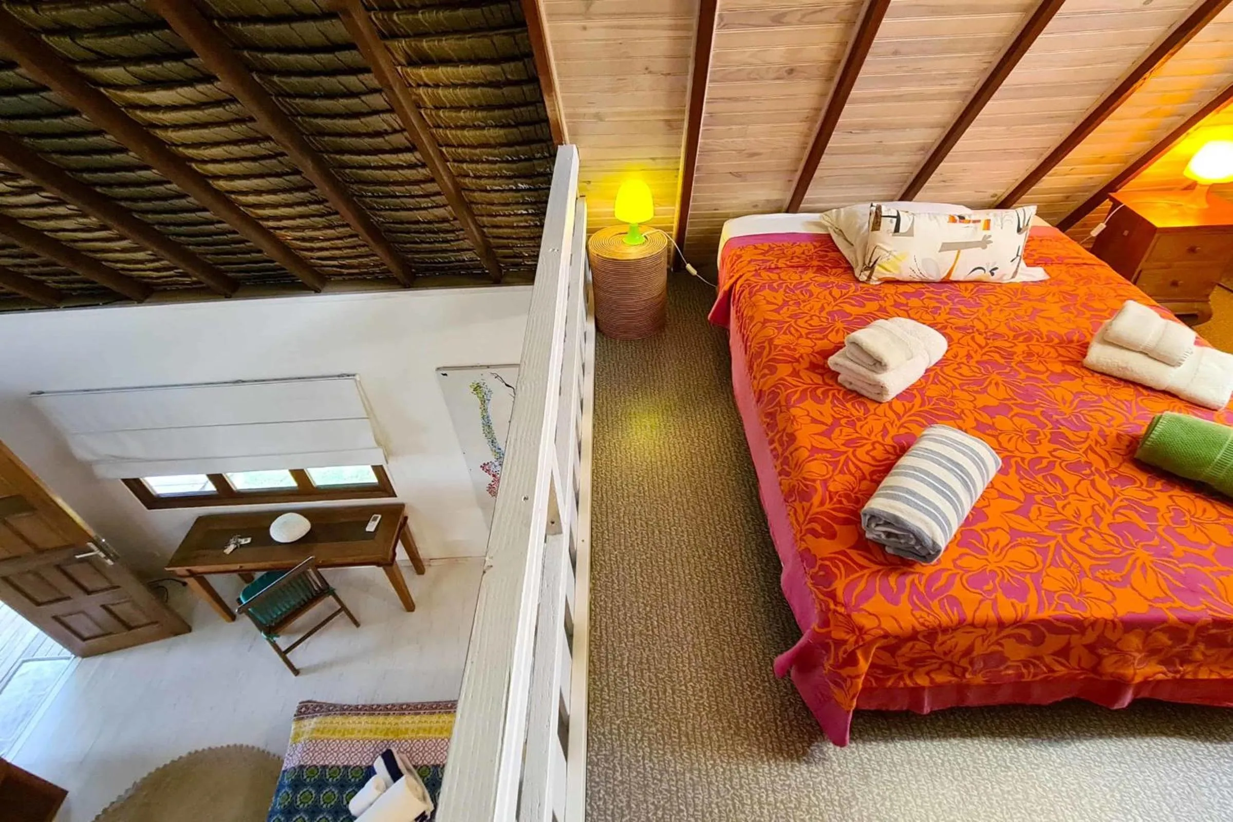 Bed in Villa Meheana