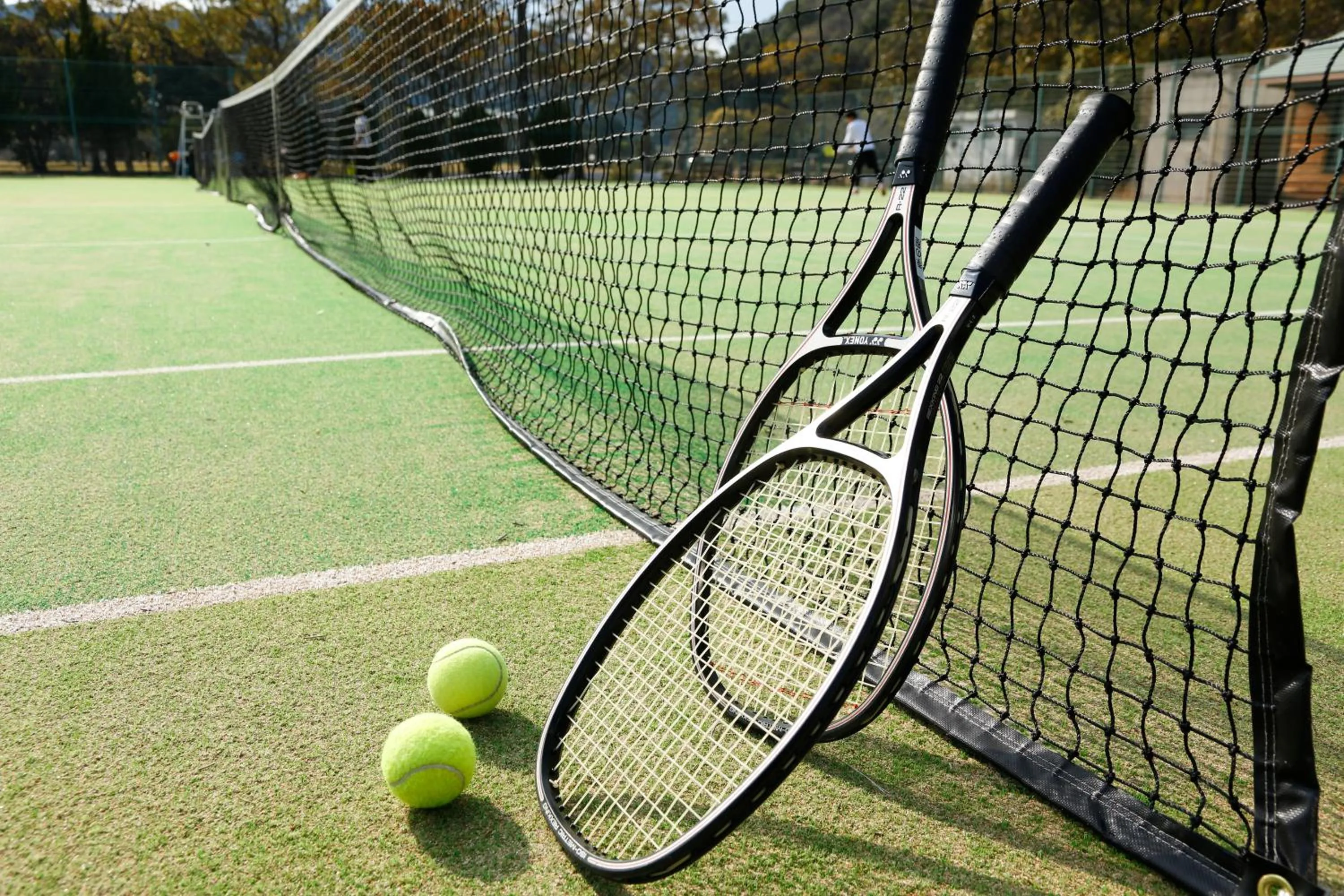 Tennis court in Hotel Tokinoza