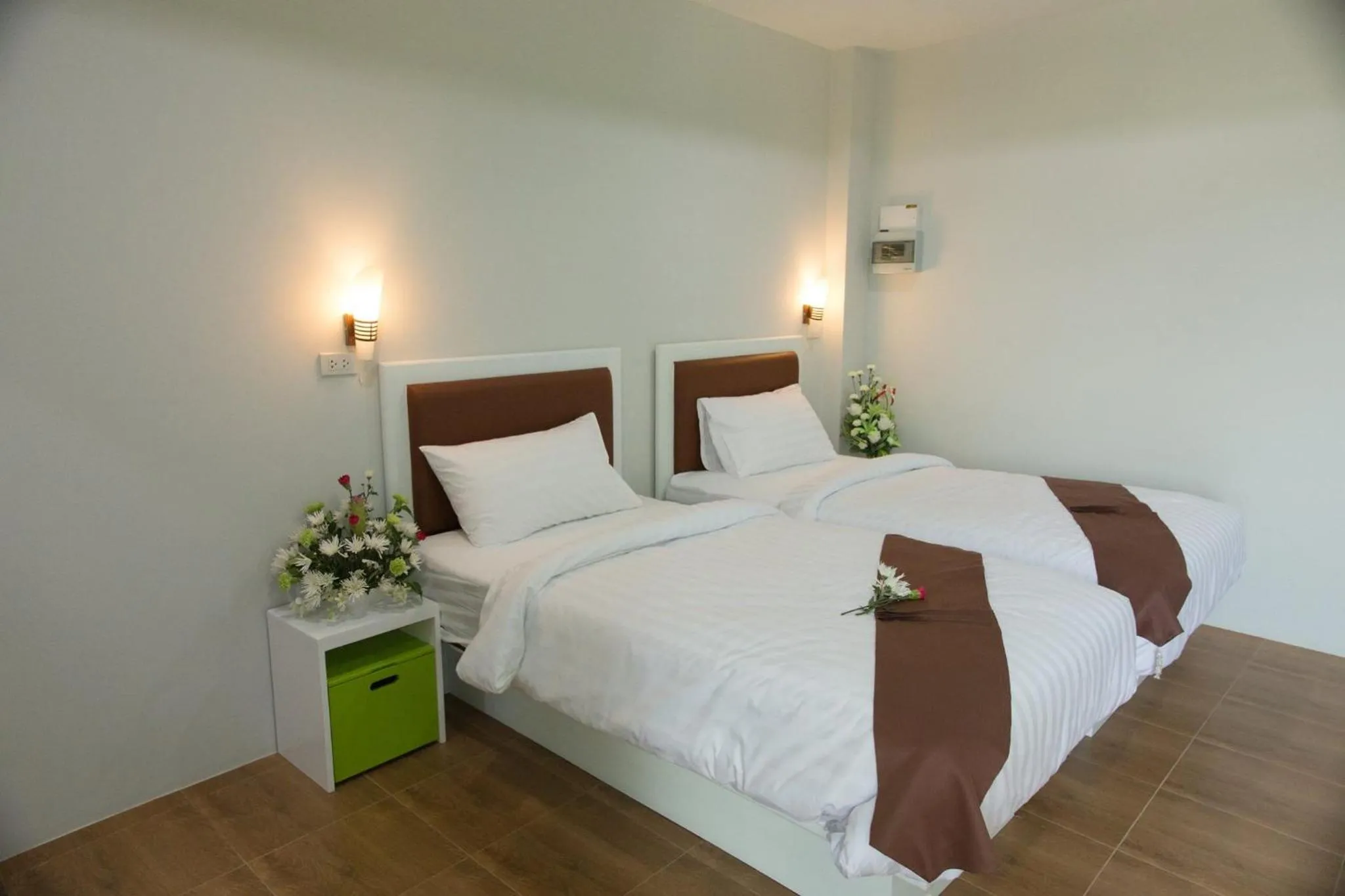 Bed in Namthip Residence