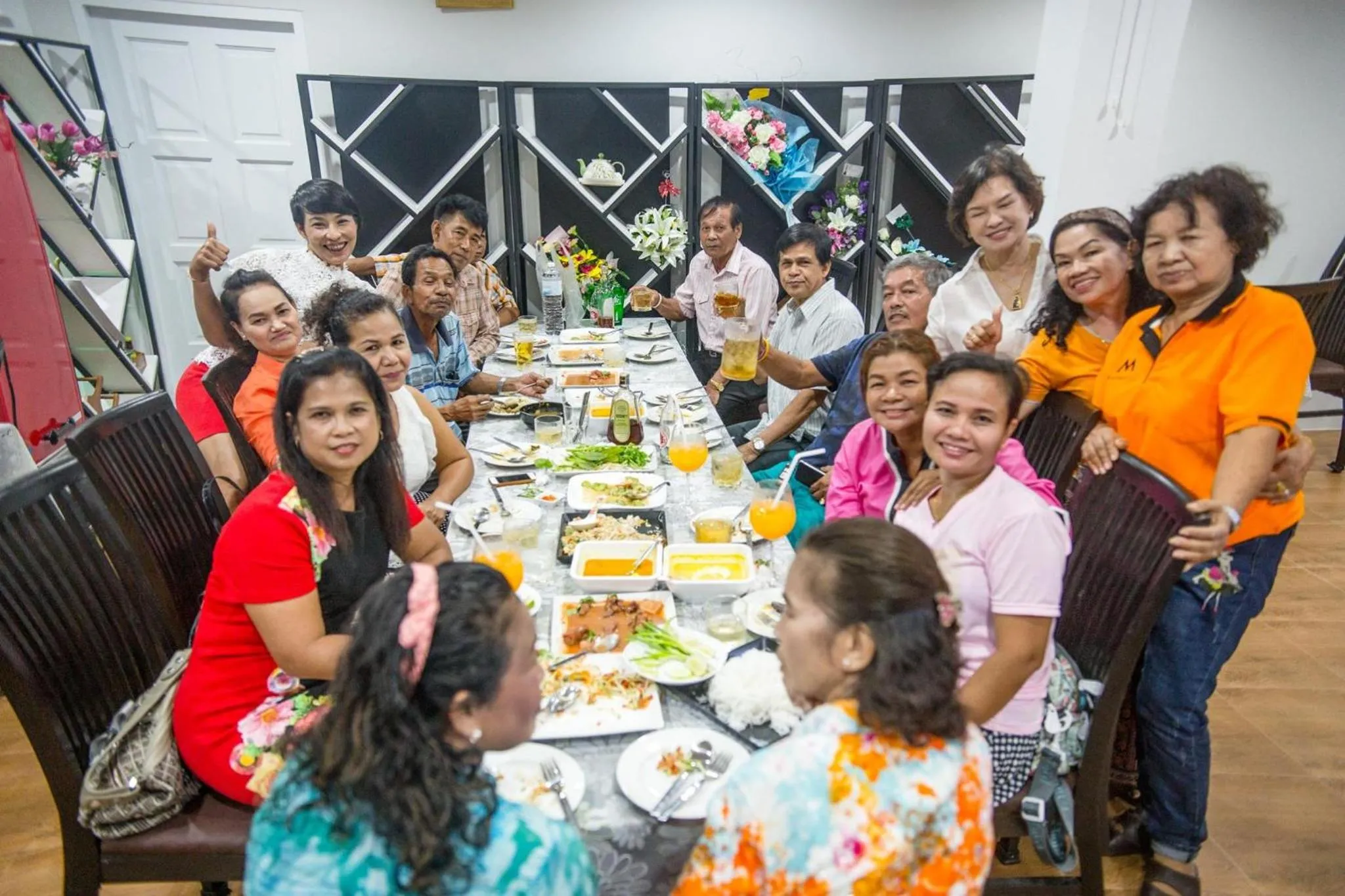 Communal lounge/ TV room in Namthip Residence