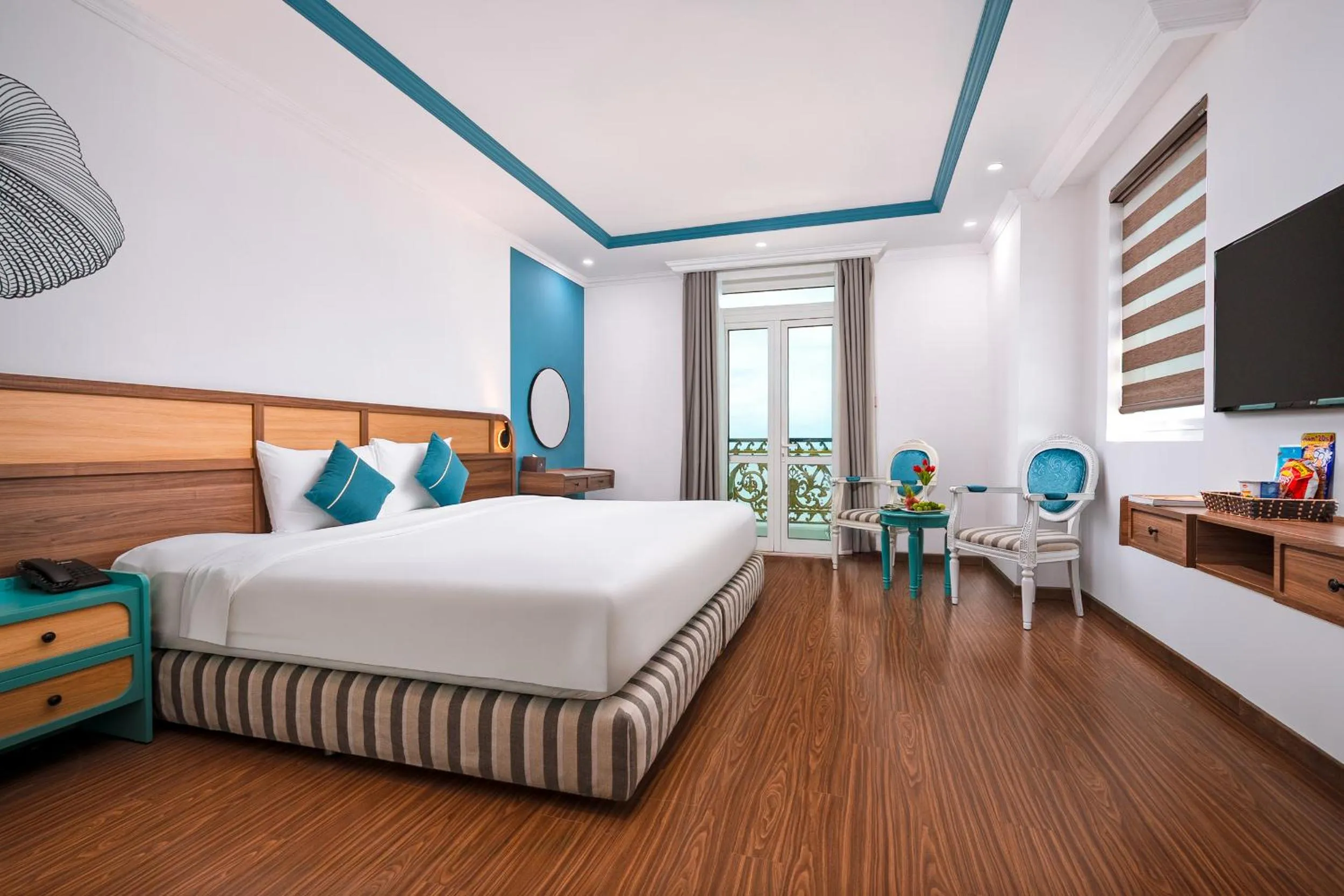 Bed in Paracel Beach Hotel