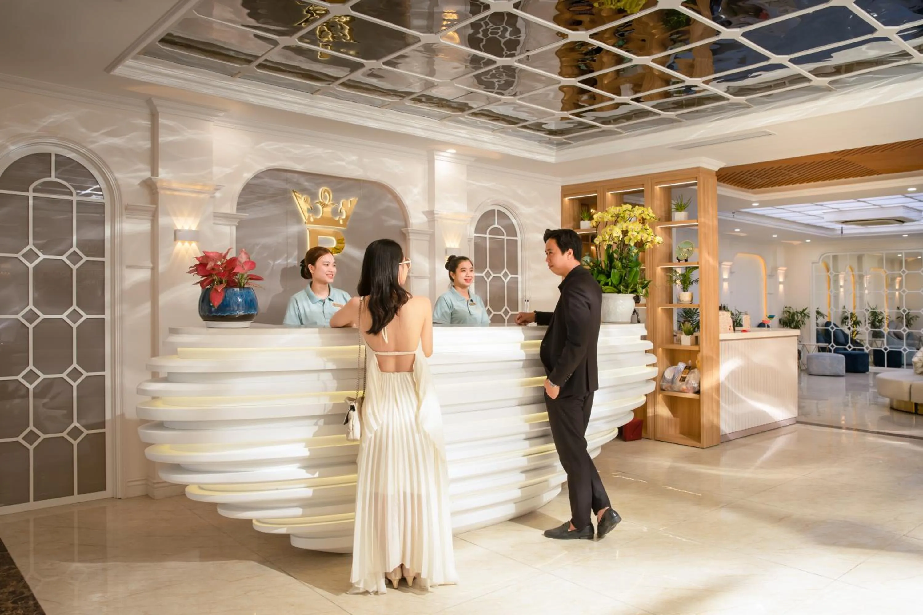 Staff in Paracel Beach Hotel