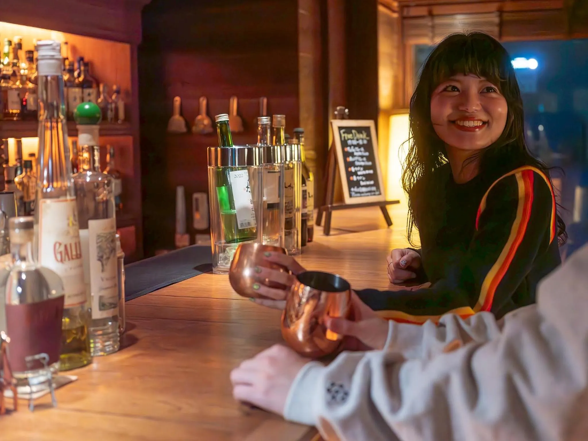 Lounge or bar in UNWIND HOTEL & BAR Sapporo