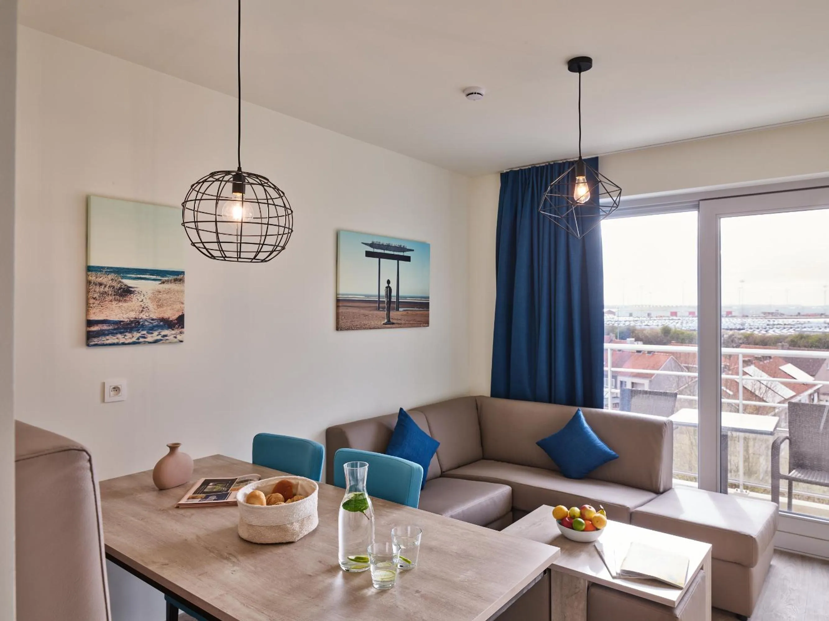 Living room in Holiday Suites Zeebrugge